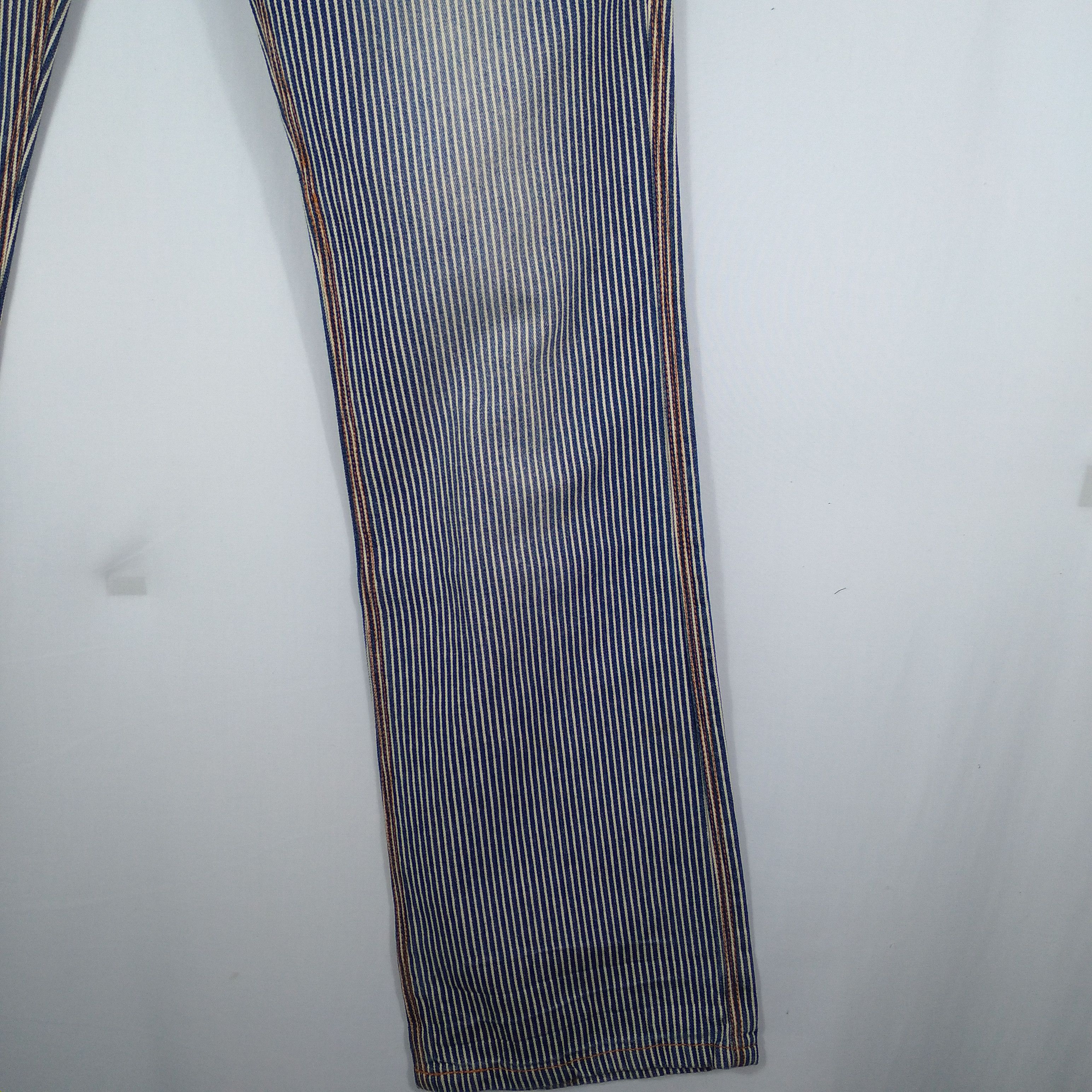 Japanese Brand × Seditionaries × Vintage Vintage Red Label Patchwork Rebel Punk Style Jeans Size US 33 - 9 Thumbnail