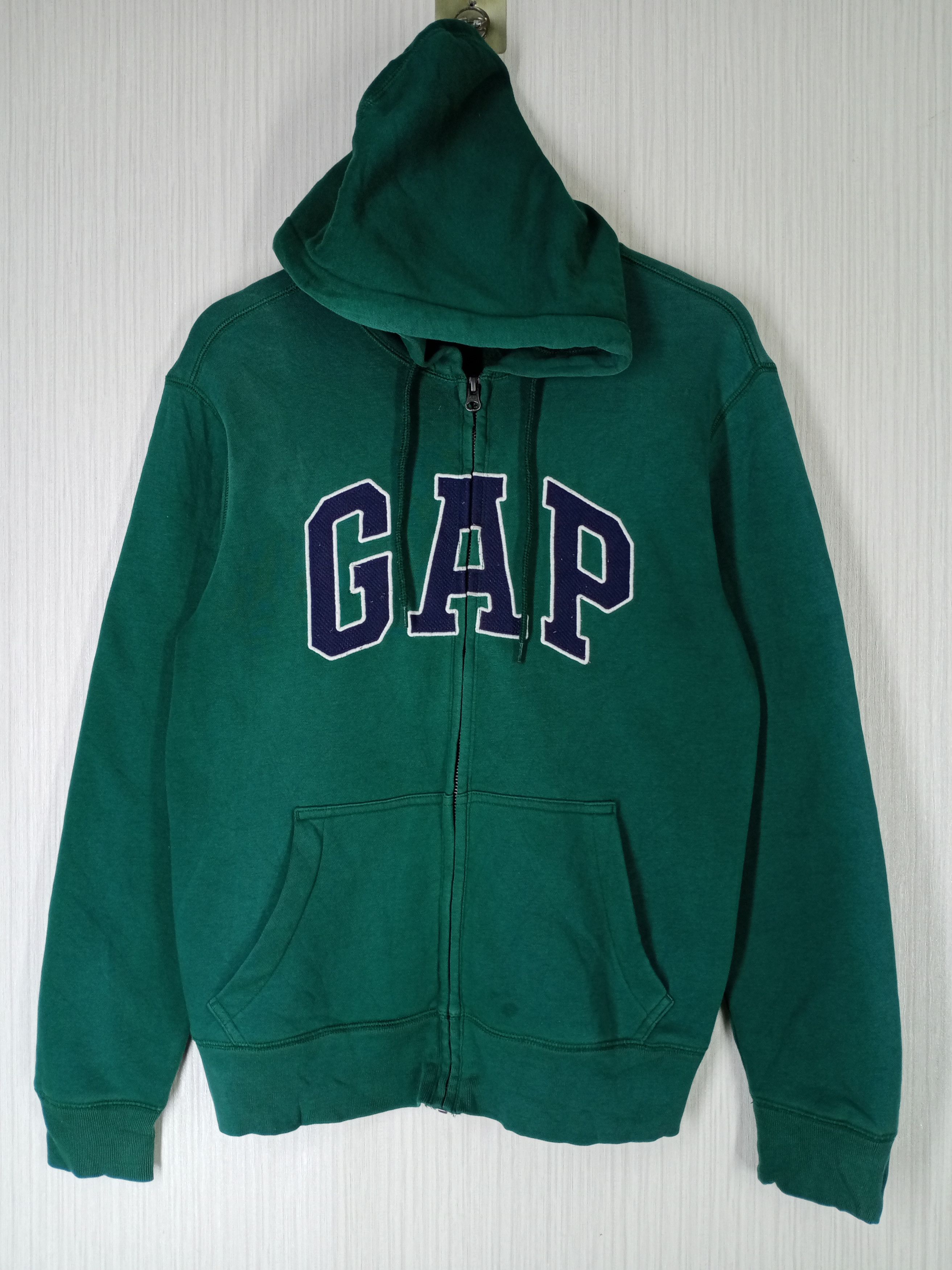 Gap Vintage Gap Hoodie Zipper Sweatshirt Size US S / EU 44-46 / 1 - 1 Thumbnail
