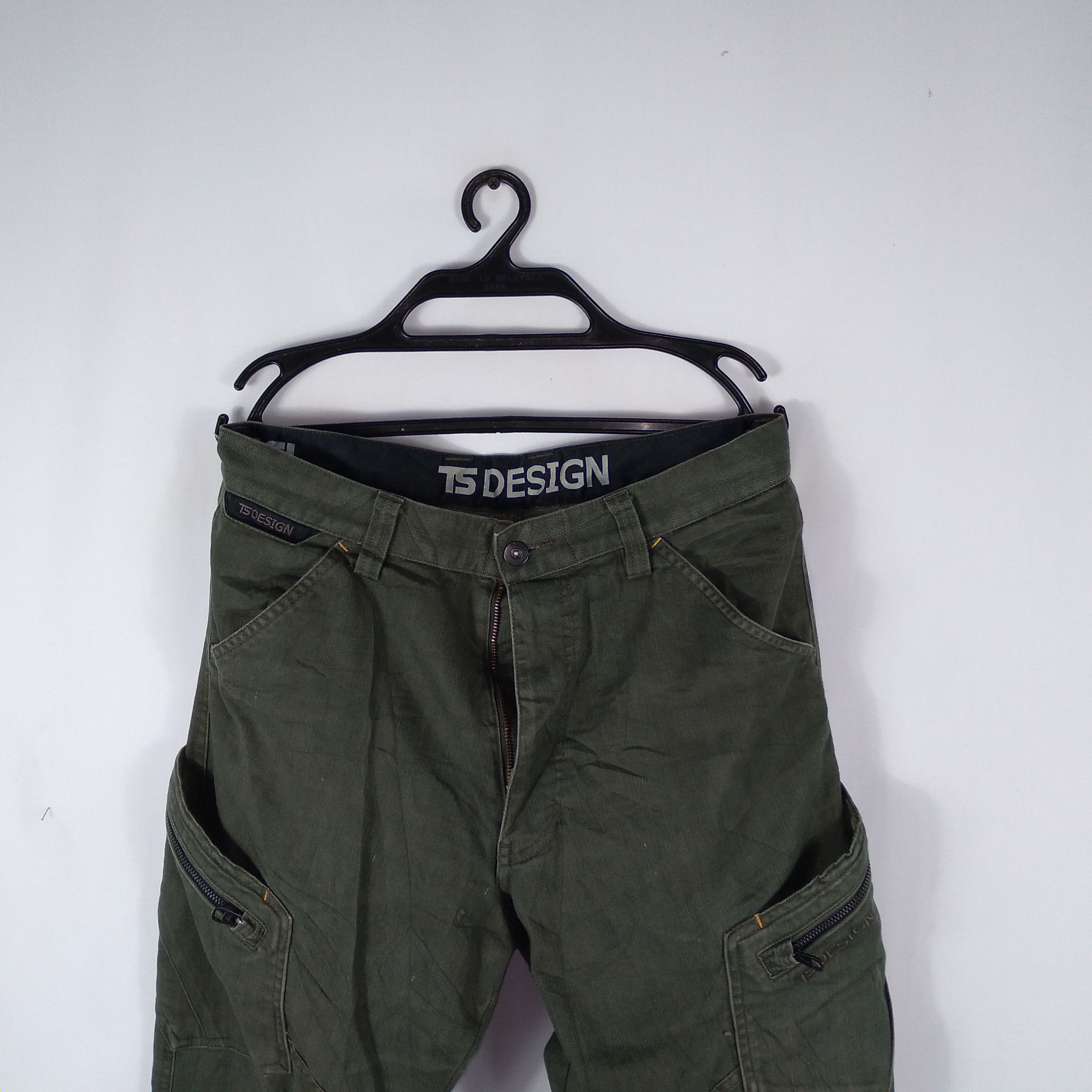 Other Japanese Brand TS Design Double Pocket Tactical Cargo Pants Size US 30 / EU 46 - 4 Thumbnail
