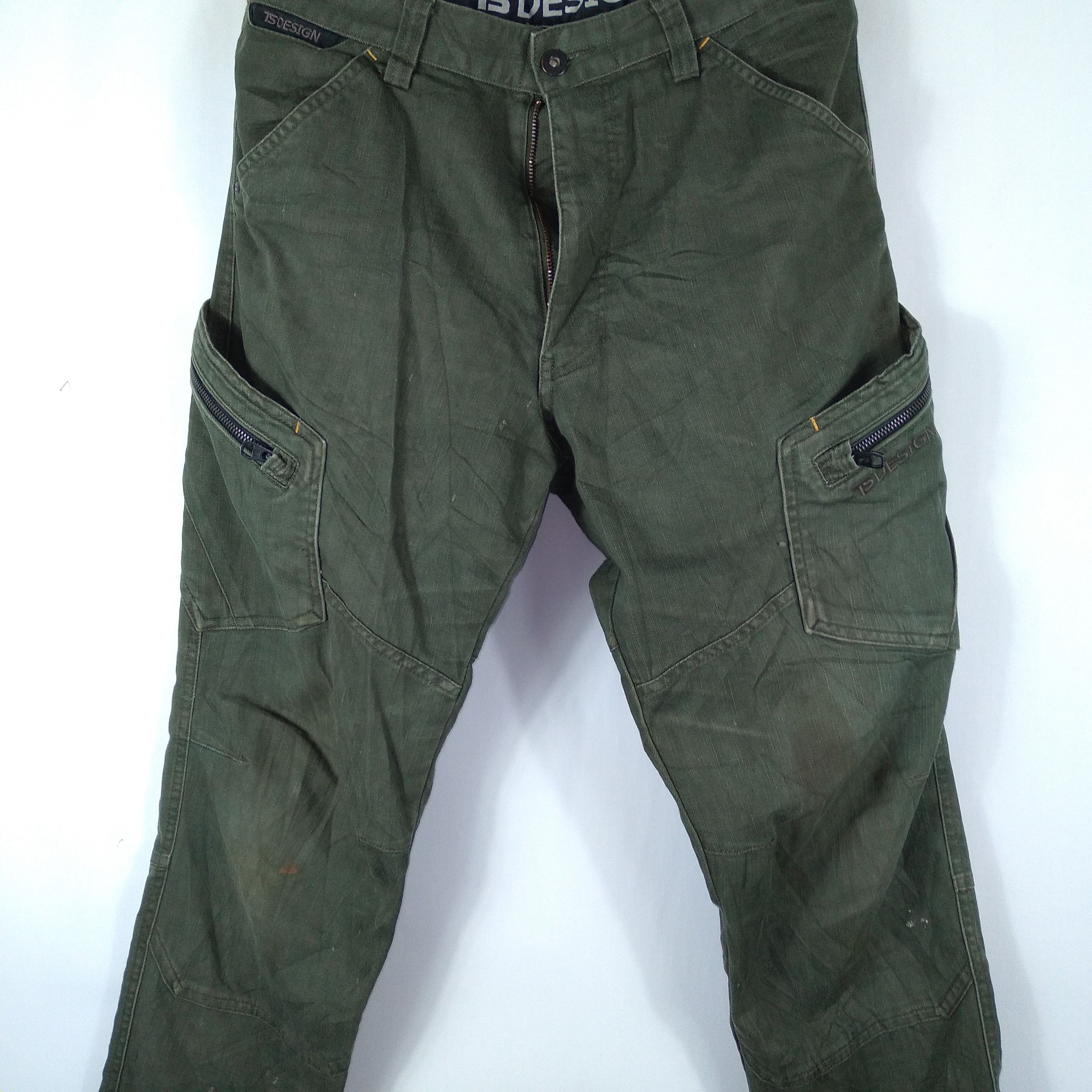 Other Japanese Brand TS Design Double Pocket Tactical Cargo Pants Size US 30 / EU 46 - 5 Thumbnail