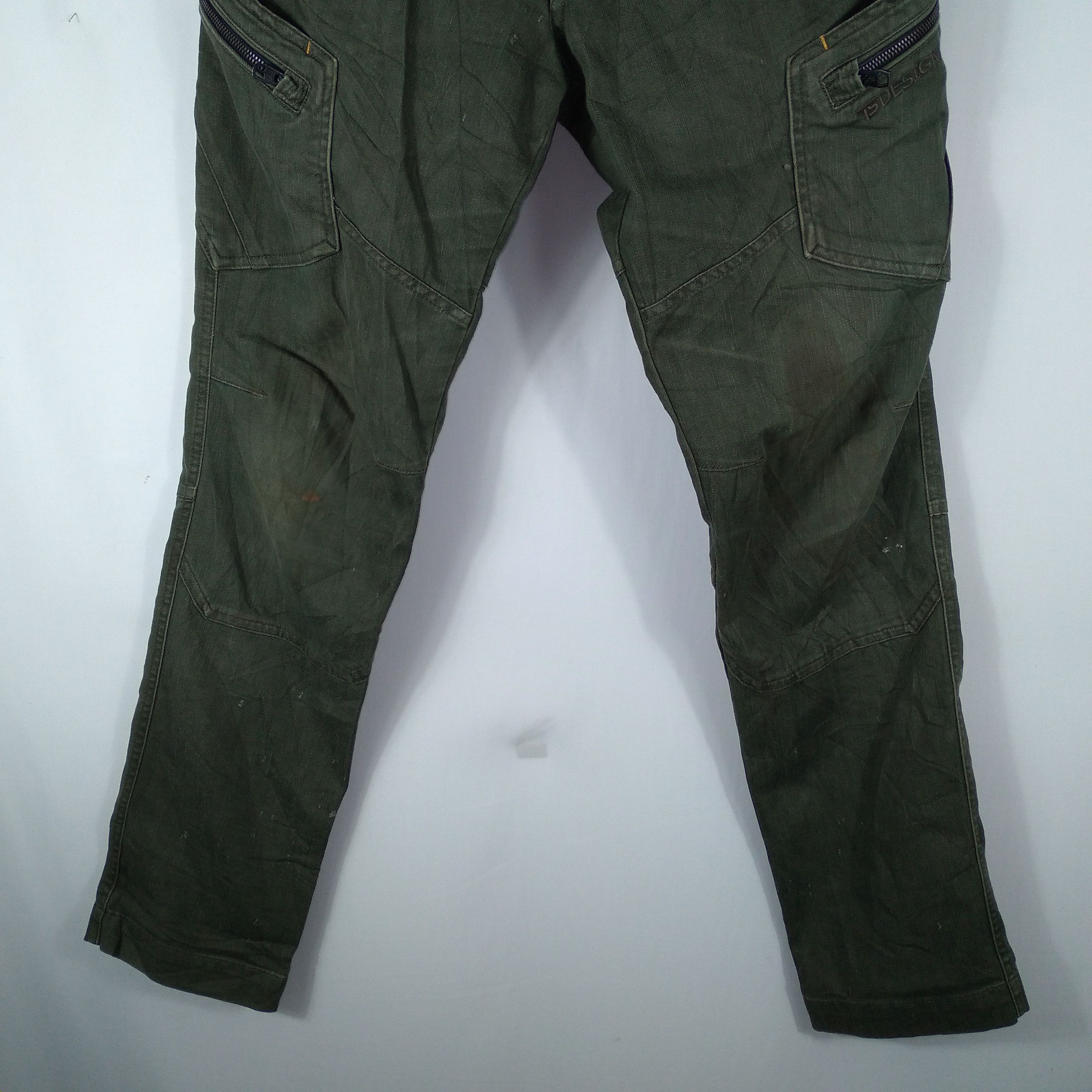 Other Japanese Brand TS Design Double Pocket Tactical Cargo Pants Size US 30 / EU 46 - 6 Thumbnail