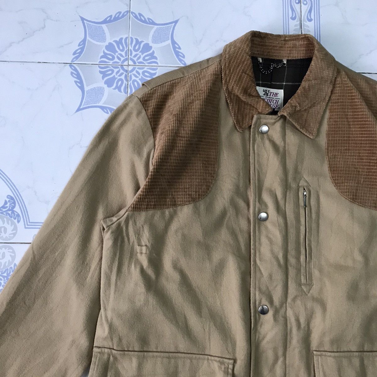 Hunt Club × Japanese Brand Vtg The Scotch House Hunting Style Jacket Size US L / EU 52-54 / 3 - 6 Thumbnail