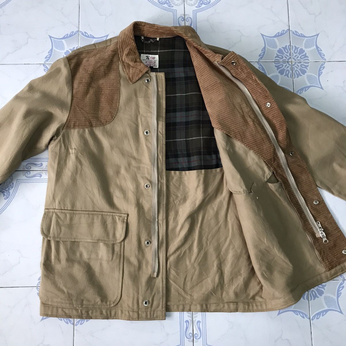 Hunt Club × Japanese Brand Vtg The Scotch House Hunting Style Jacket Size US L / EU 52-54 / 3 - 14 Thumbnail