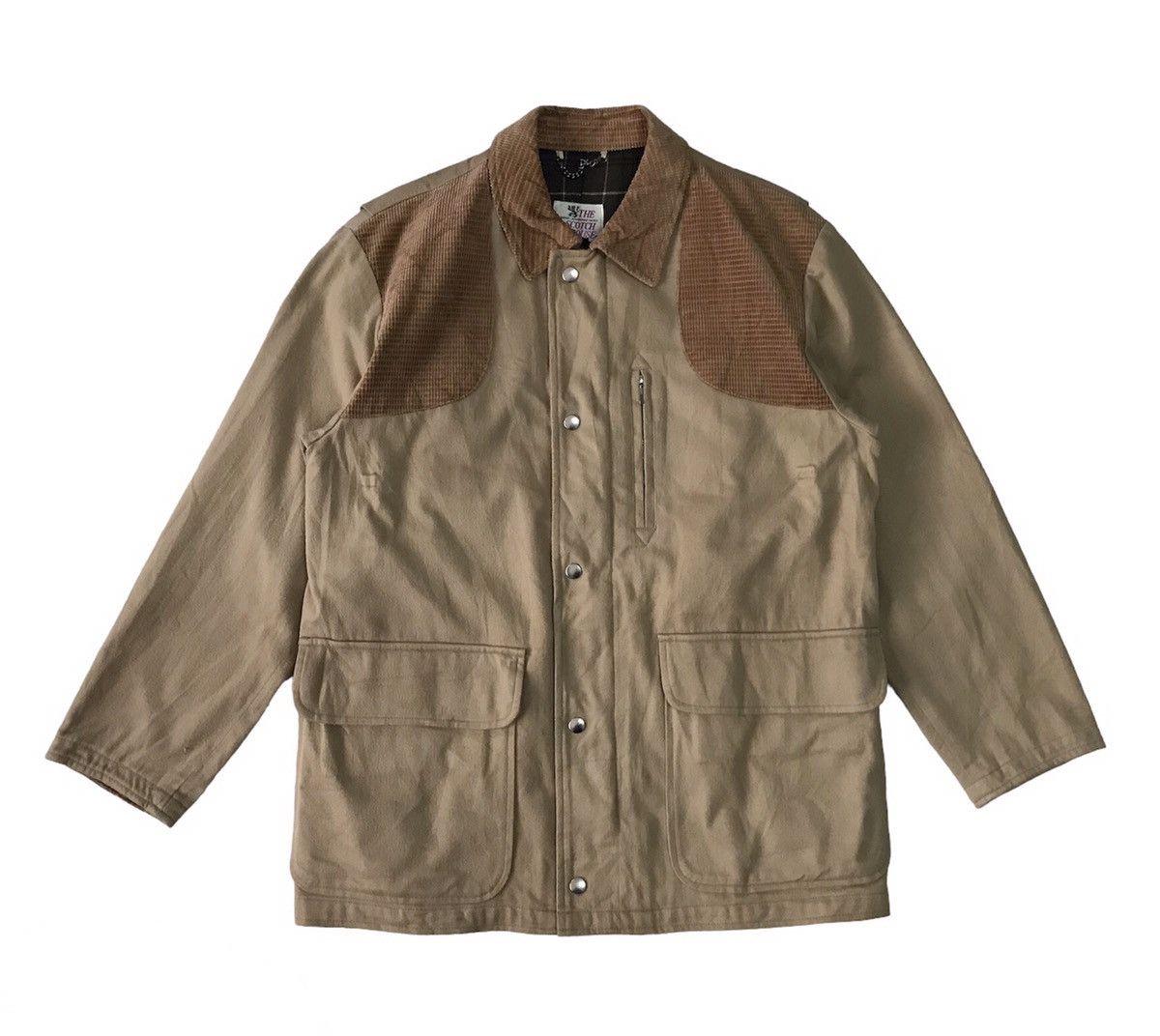 Hunt Club × Japanese Brand Vtg The Scotch House Hunting Style Jacket Size US L / EU 52-54 / 3 - 1 Thumbnail