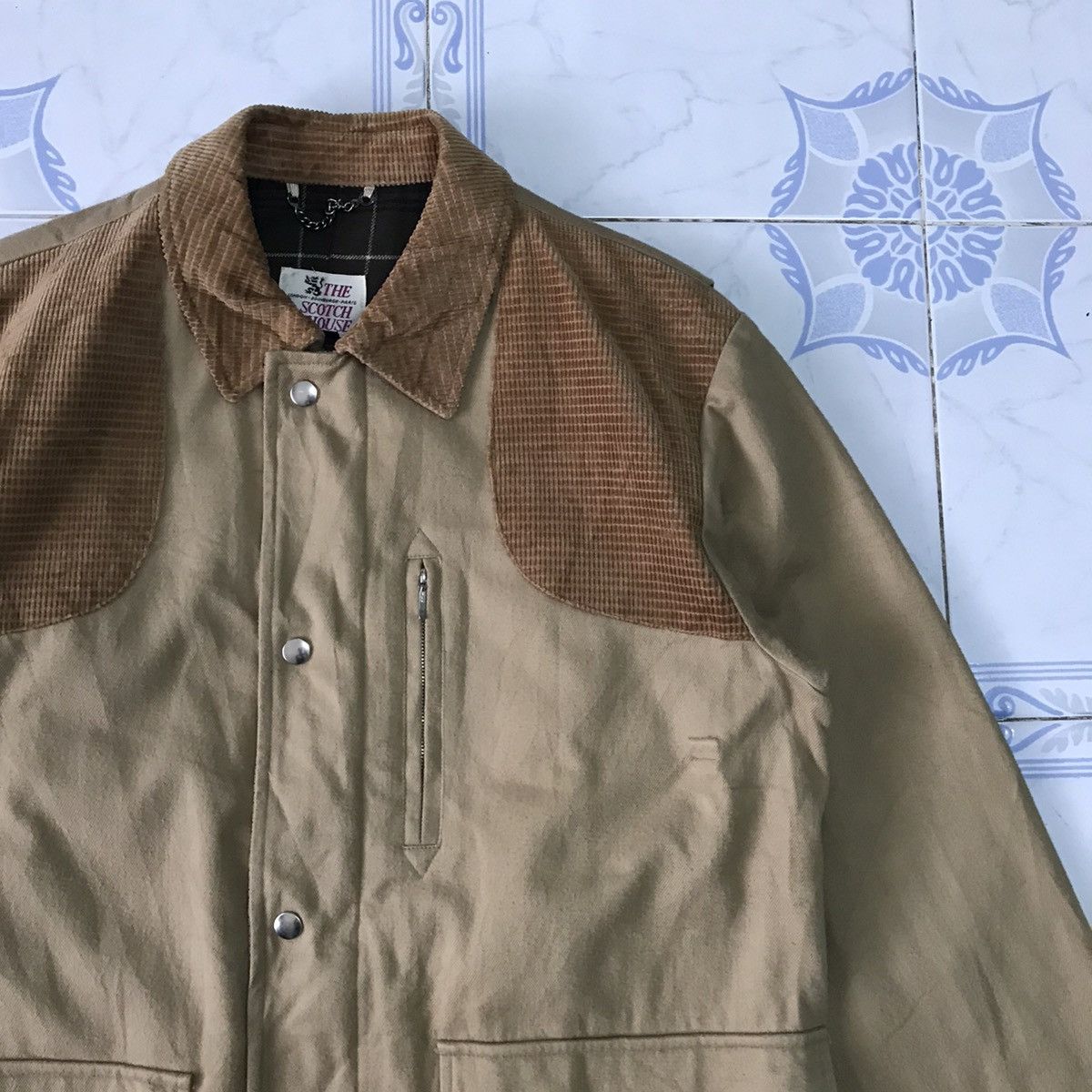 Hunt Club × Japanese Brand Vtg The Scotch House Hunting Style Jacket Size US L / EU 52-54 / 3 - 5 Thumbnail