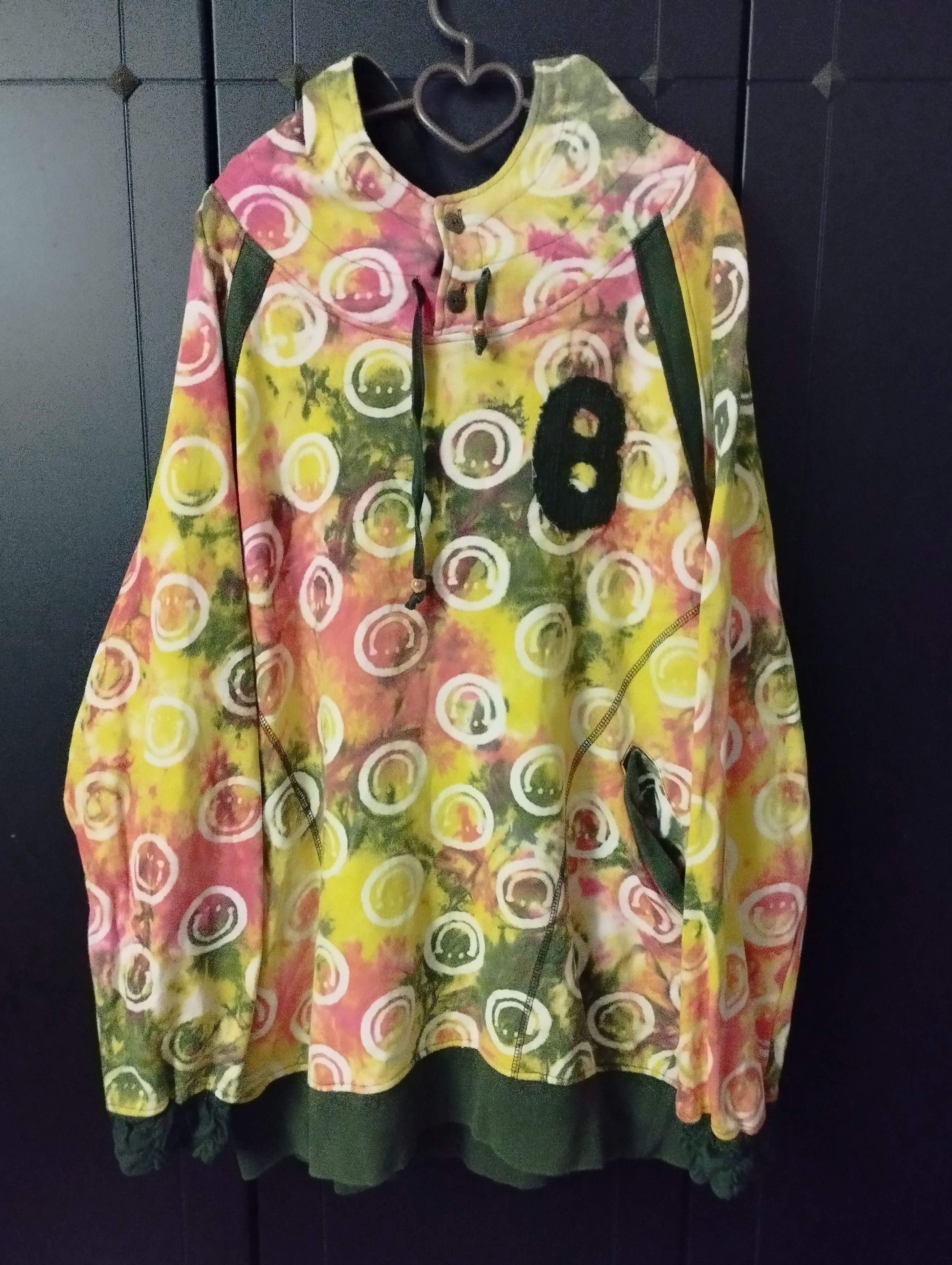 Hysteric Glamour Vintage Hoodies Like Kapital Smiley Monogram Hoodies Size US XXL / EU 58 / 5 - 1 Thumbnail