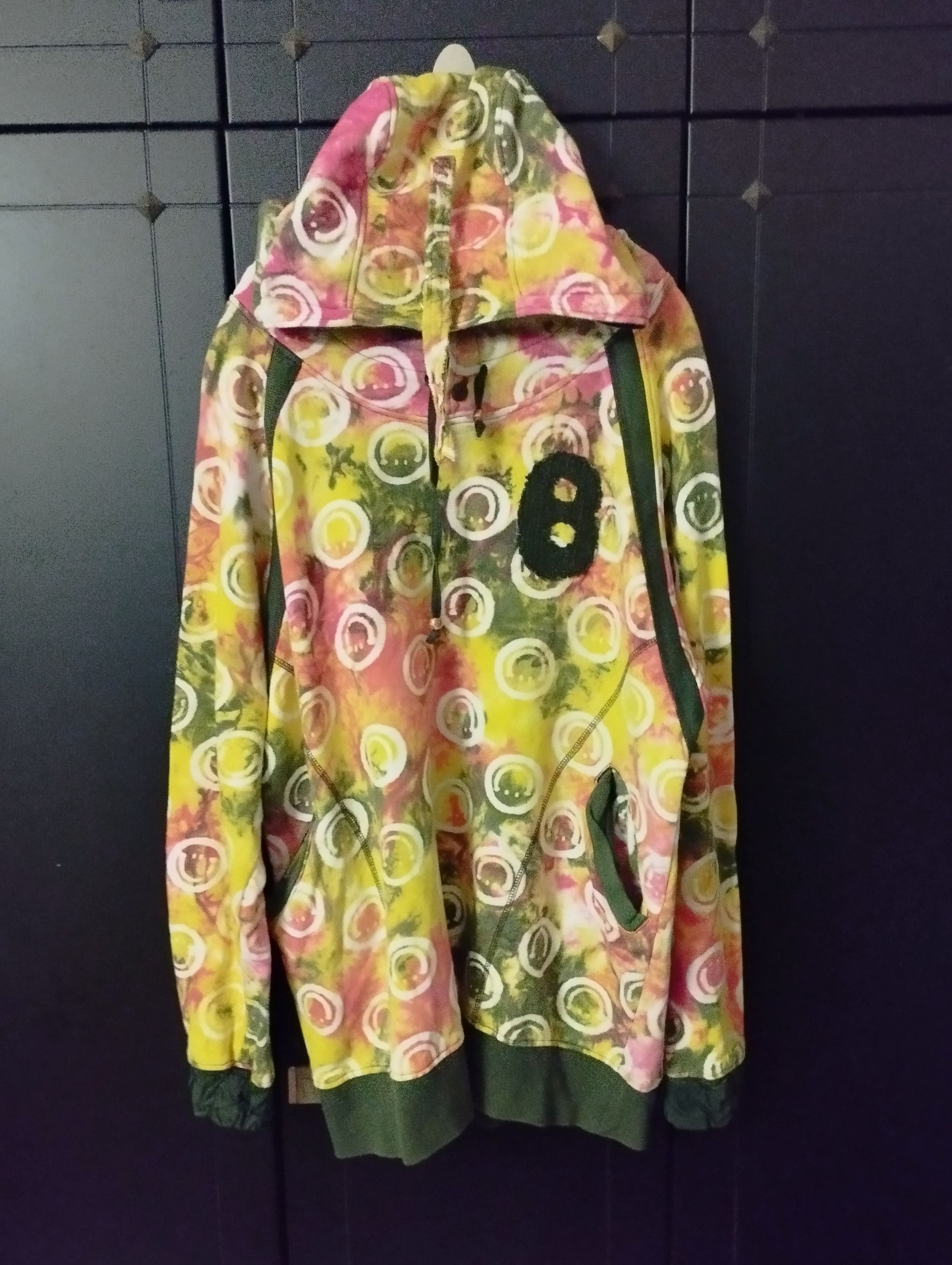Hysteric Glamour Vintage Hoodies Like Kapital Smiley Monogram Hoodies Size US XXL / EU 58 / 5 - 3 Thumbnail