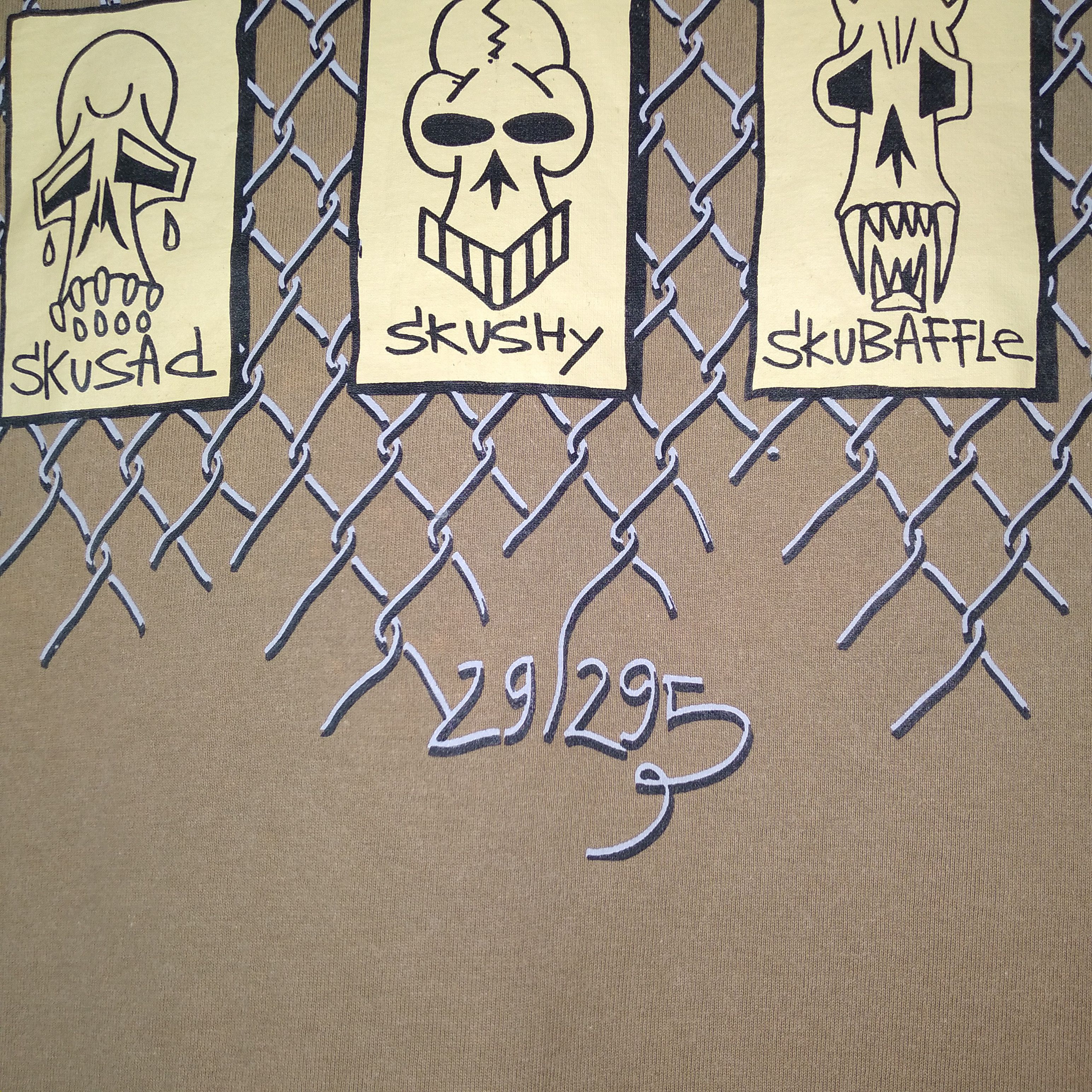 Japanese Brand Japanese Brand 291295 Homme Skull Parody Skate Tee Size US M / EU 48-50 / 2 - 5 Thumbnail