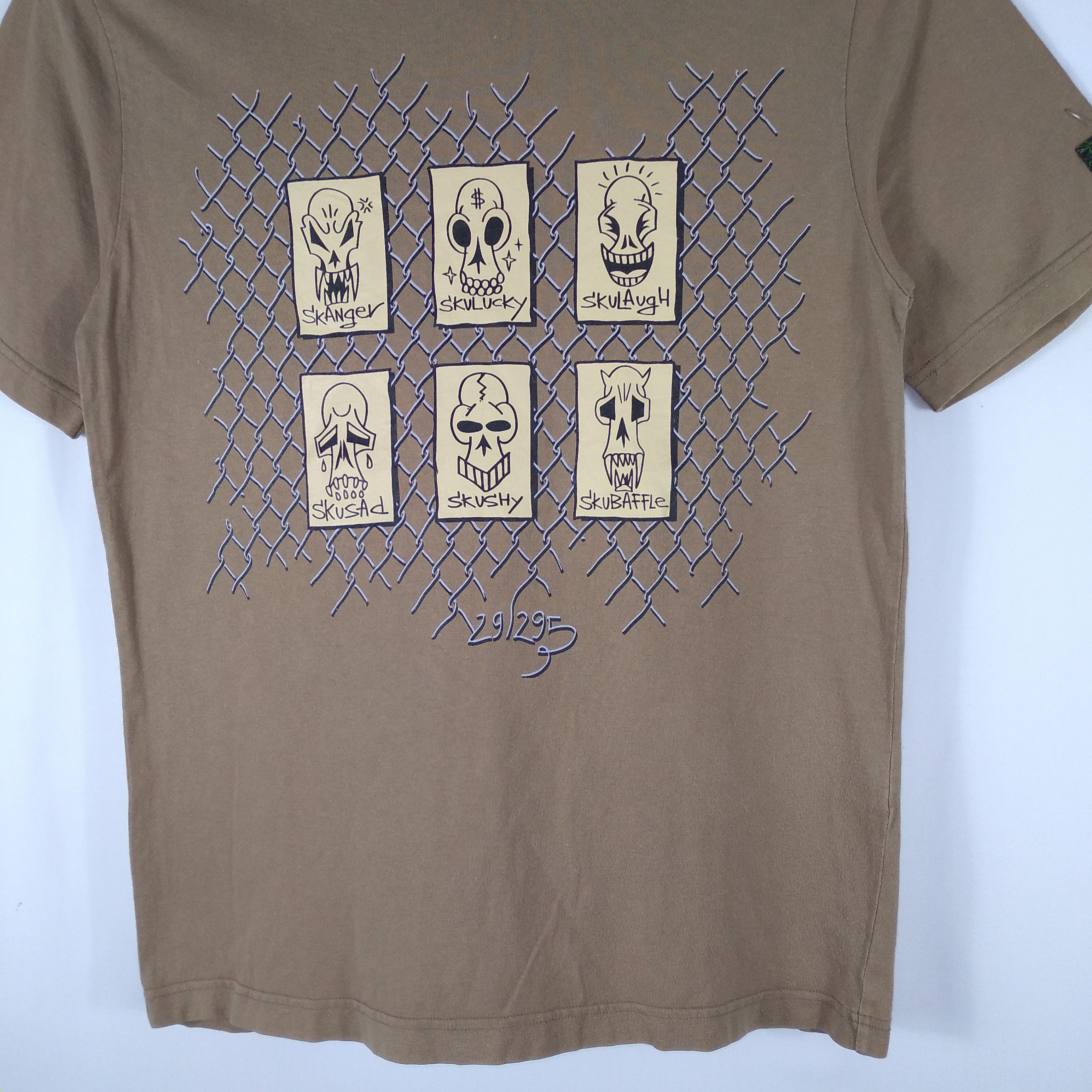 Japanese Brand Japanese Brand 291295 Homme Skull Parody Skate Tee Size US M / EU 48-50 / 2 - 3 Thumbnail