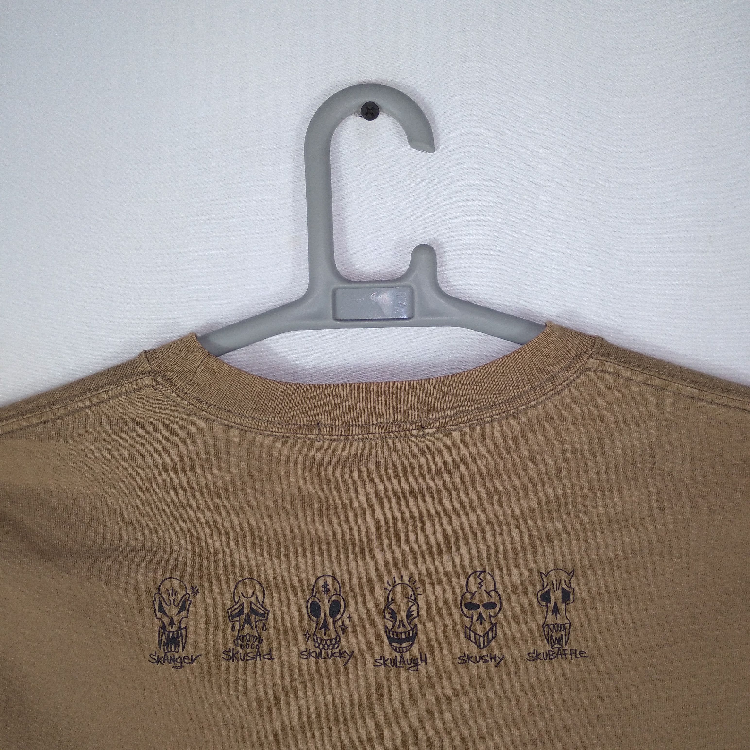 Japanese Brand Japanese Brand 291295 Homme Skull Parody Skate Tee Size US M / EU 48-50 / 2 - 7 Thumbnail