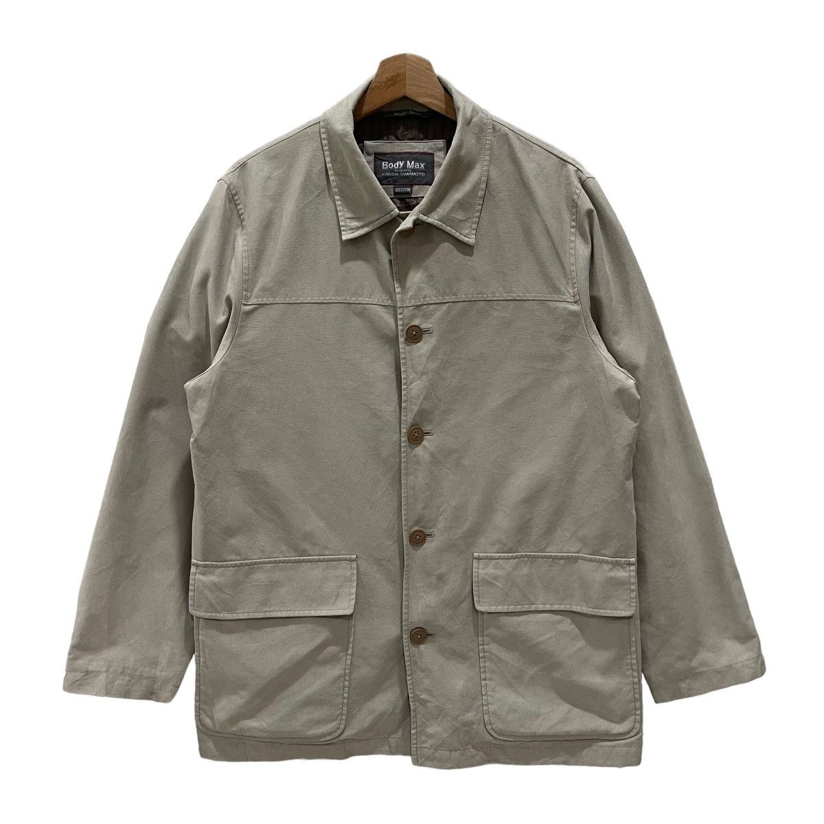 Vtg Body Max Designed by Kansai Yamamoto Button Up Jacket