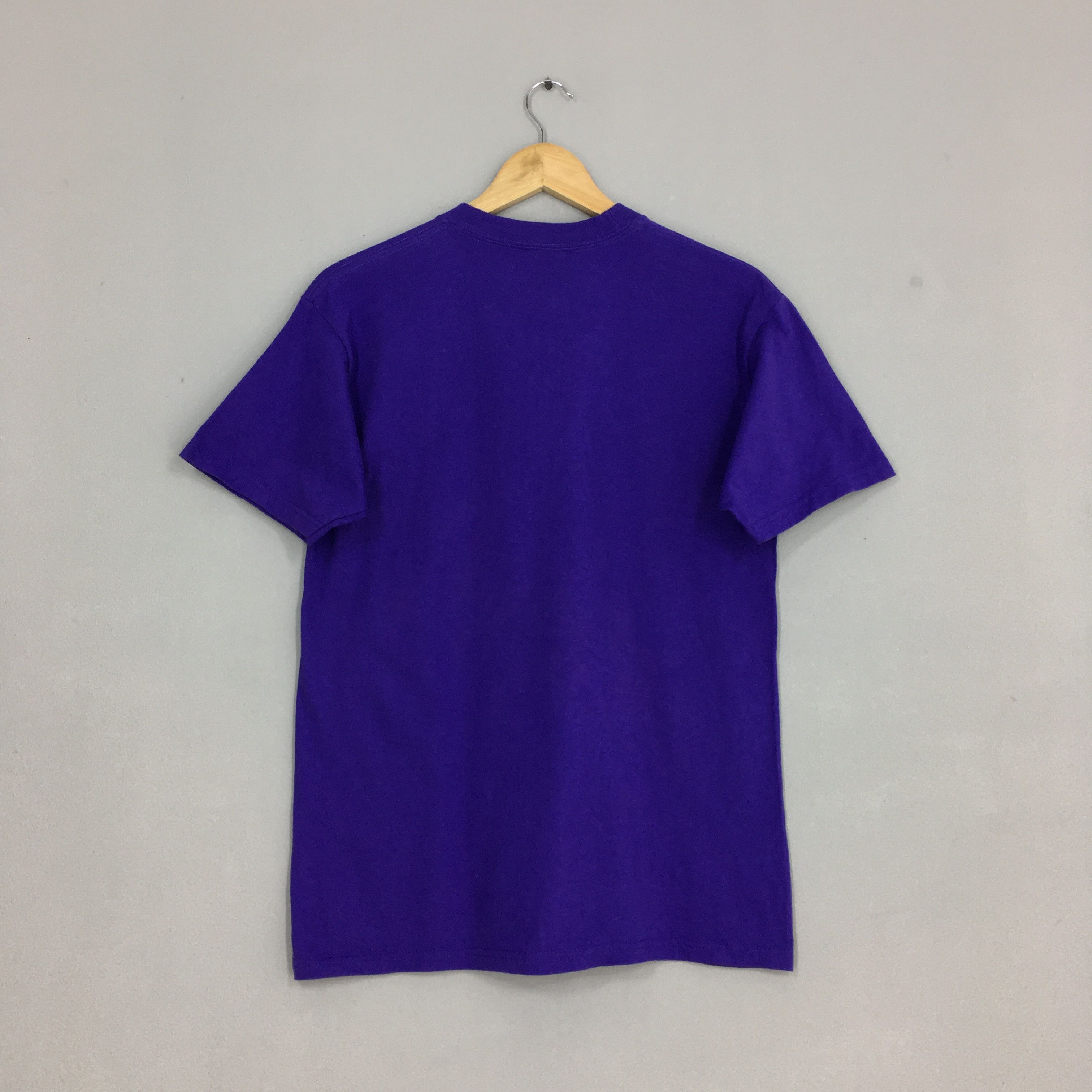 Anna Sui × Designer × Vintage Vintage 90's Anna Sui Blue Tshirt Women Small Size S / US 4 / IT 40 - 6 Thumbnail