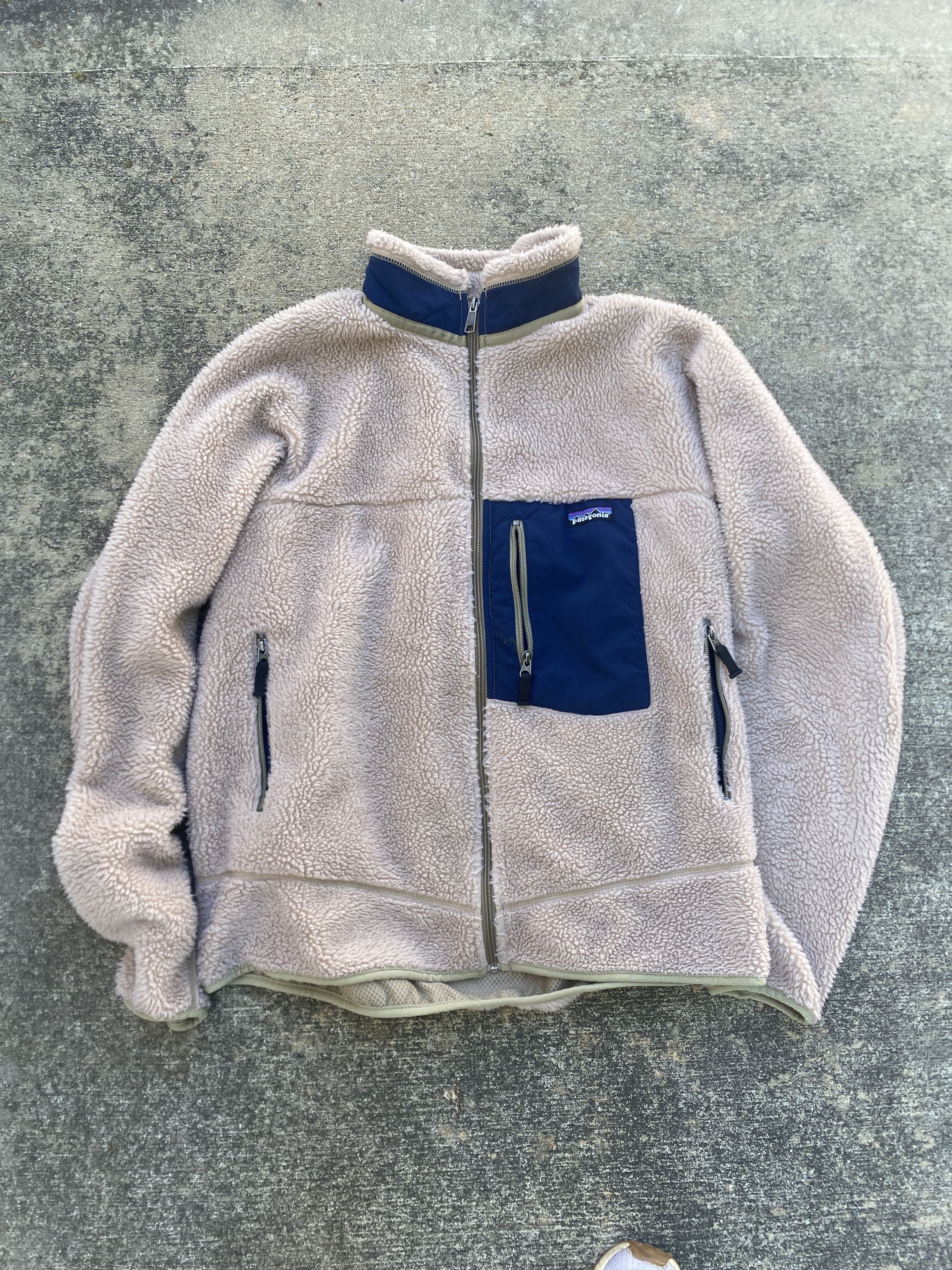 Patagonia Vintage 2000s Deep Pile Patagonia "Oatmeal" Size US L / EU 52-54 / 3 - 1 Thumbnail