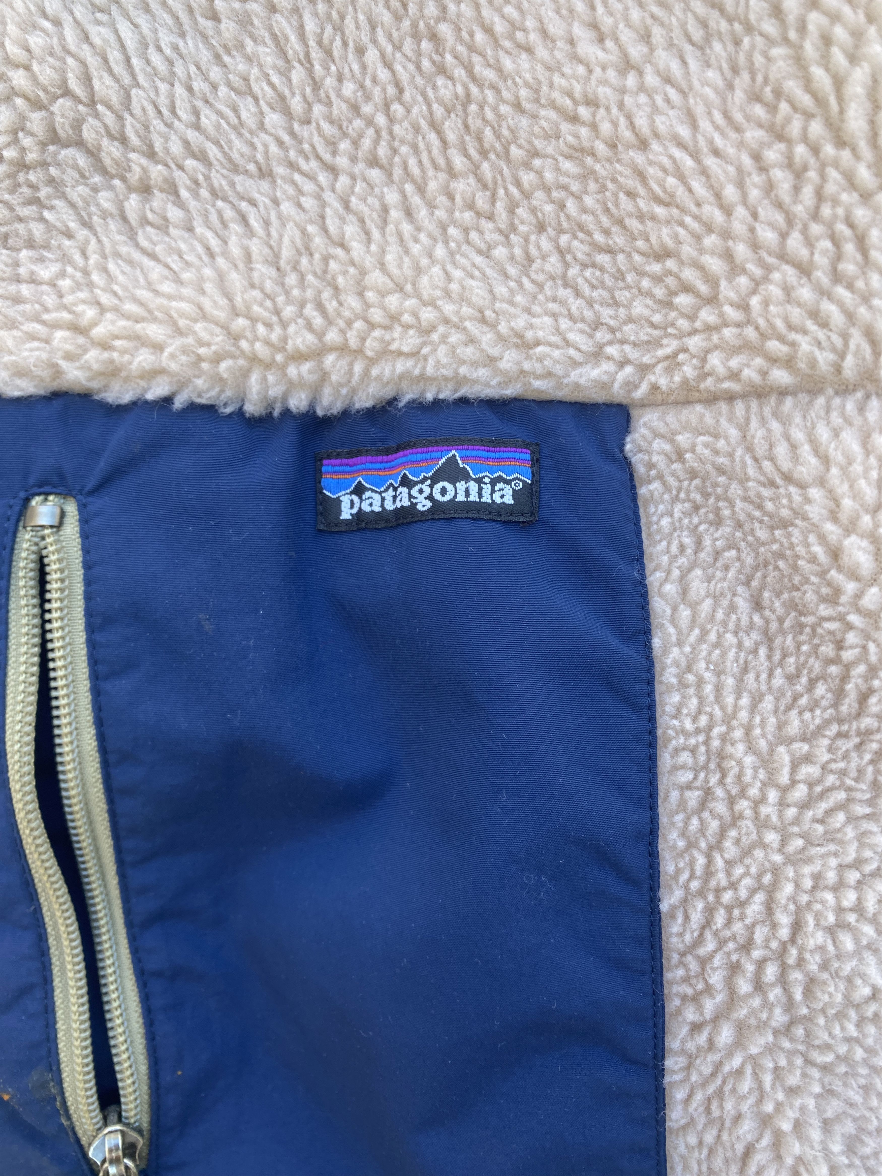 Patagonia Vintage 2000s Deep Pile Patagonia "Oatmeal" Size US L / EU 52-54 / 3 - 2 Thumbnail