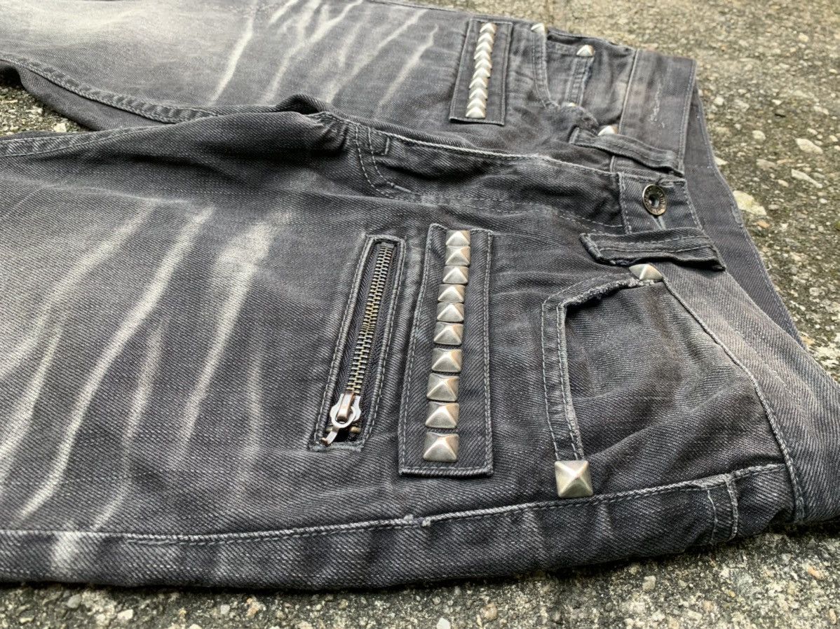 Japanese Brand Sementic Design Punk Denim Pants Size US 28 / EU 44 - 11 Thumbnail