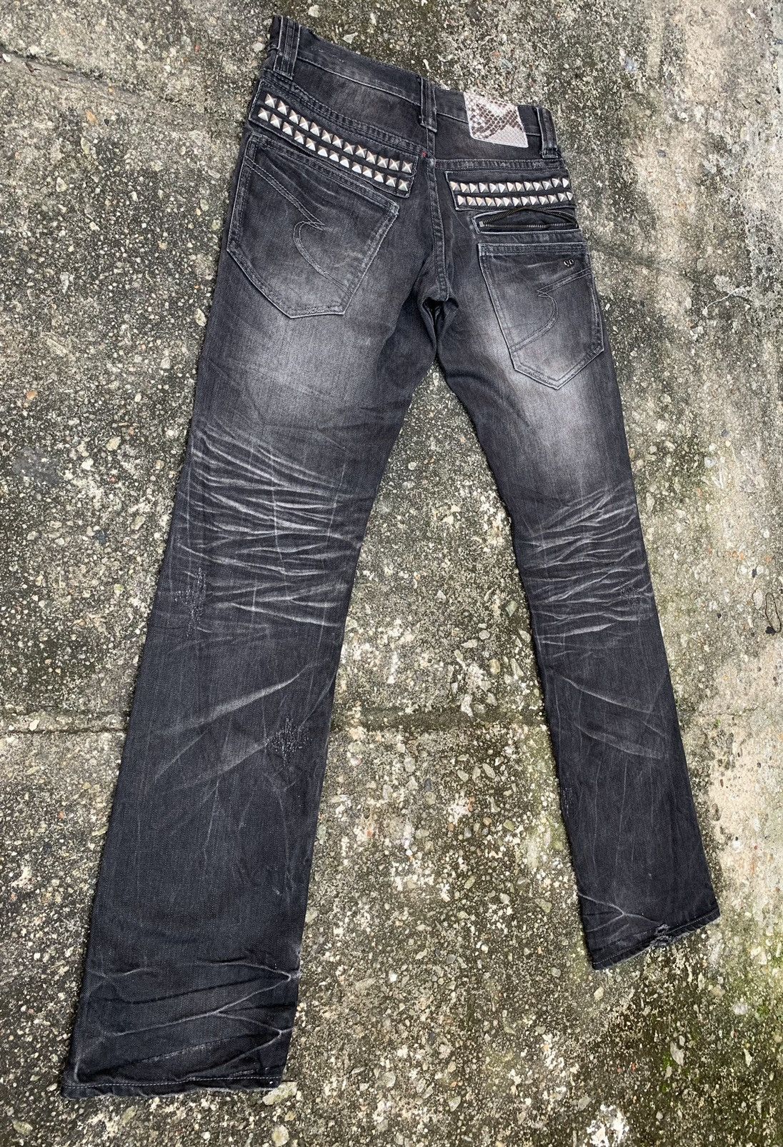 Japanese Brand Sementic Design Punk Denim Pants Size US 28 / EU 44 - 6 Thumbnail