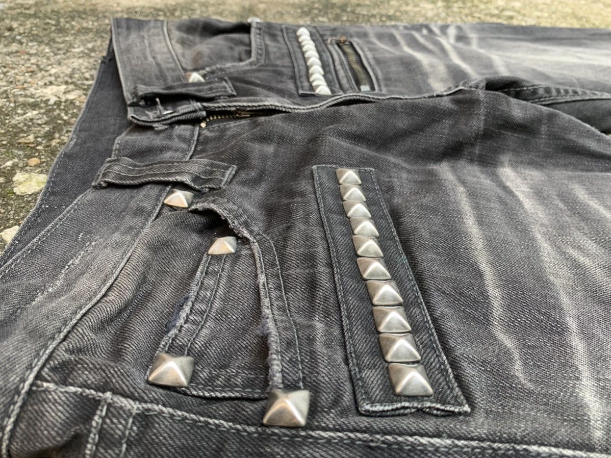 Japanese Brand Sementic Design Punk Denim Pants Size US 28 / EU 44 - 10 Thumbnail