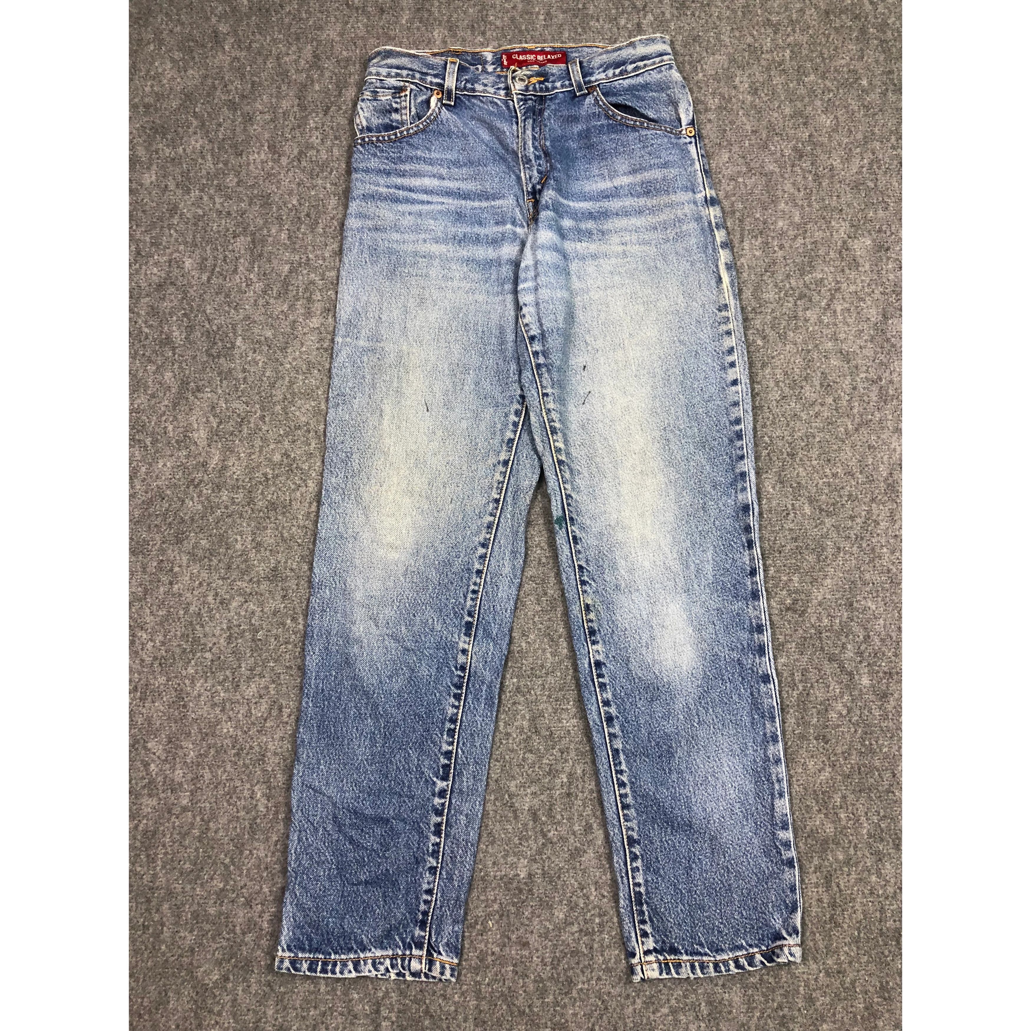 Levi's Vintage Levis 550 Relaxed Fit Faded Denim DP0174 Size US 28 / EU 44 - 1 Thumbnail