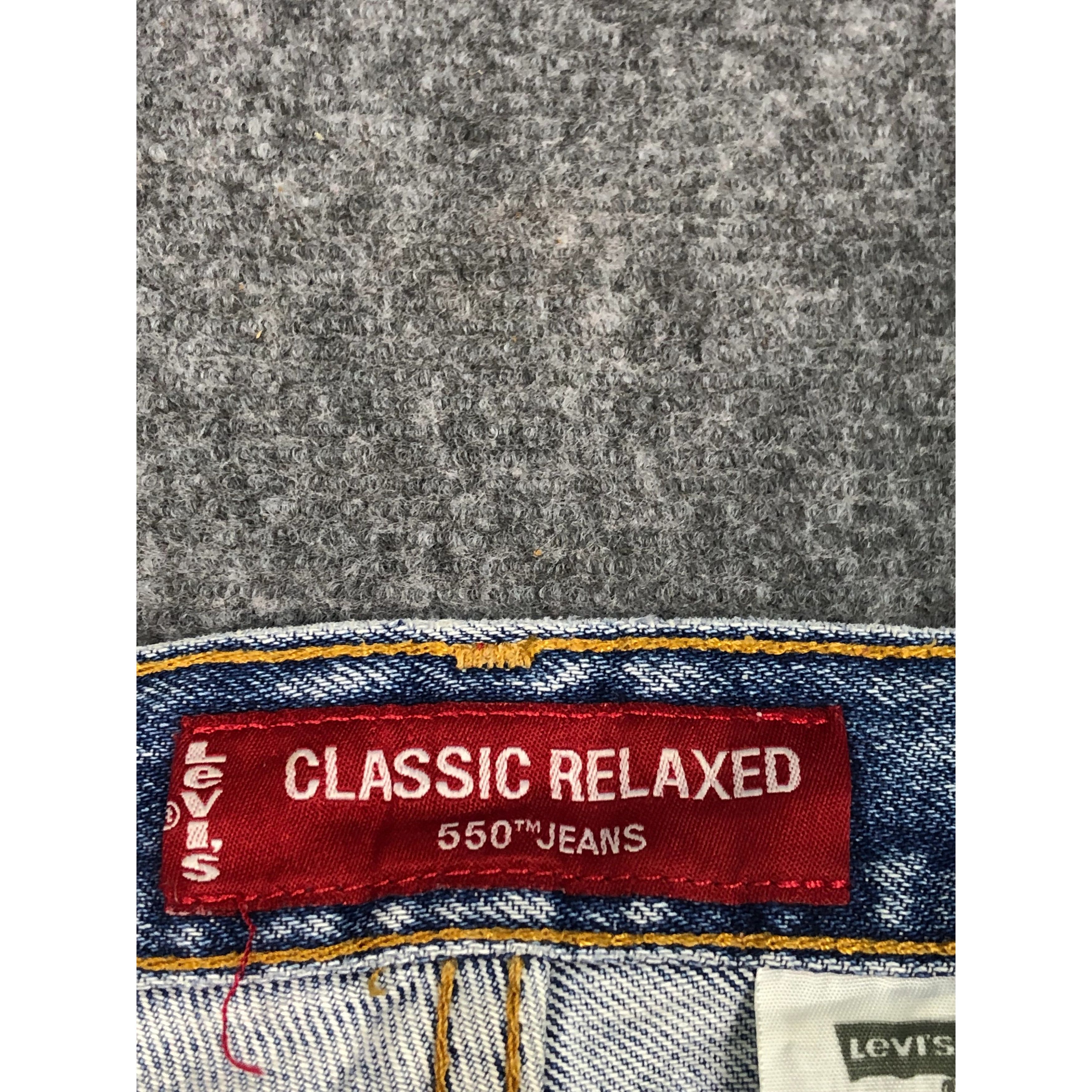 Levi's Vintage Levis 550 Relaxed Fit Faded Denim DP0174 Size US 28 / EU 44 - 6 Thumbnail