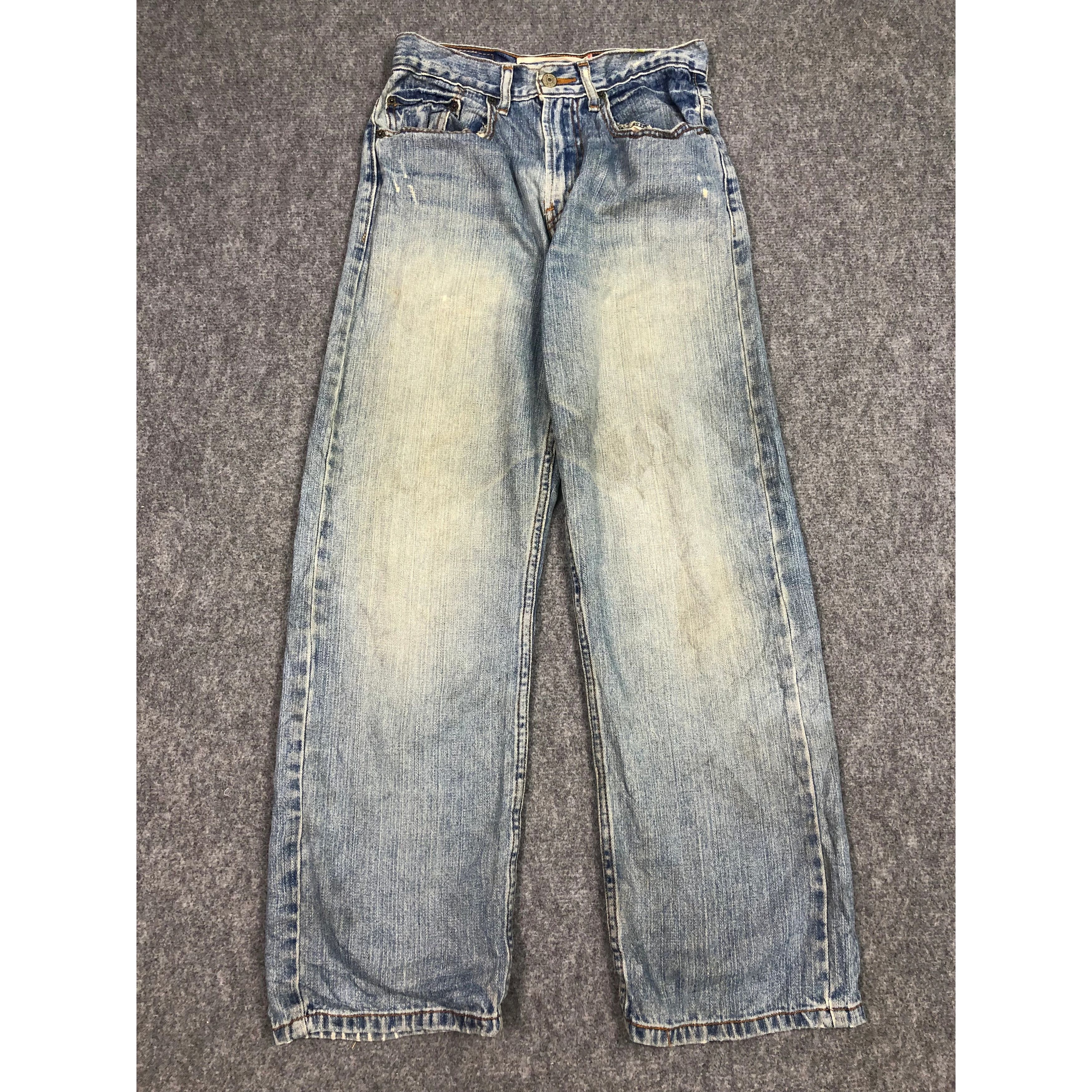 image of Vintage Levis 569 Loose Straight Cut Denim in Blue, Men's (Size 28)