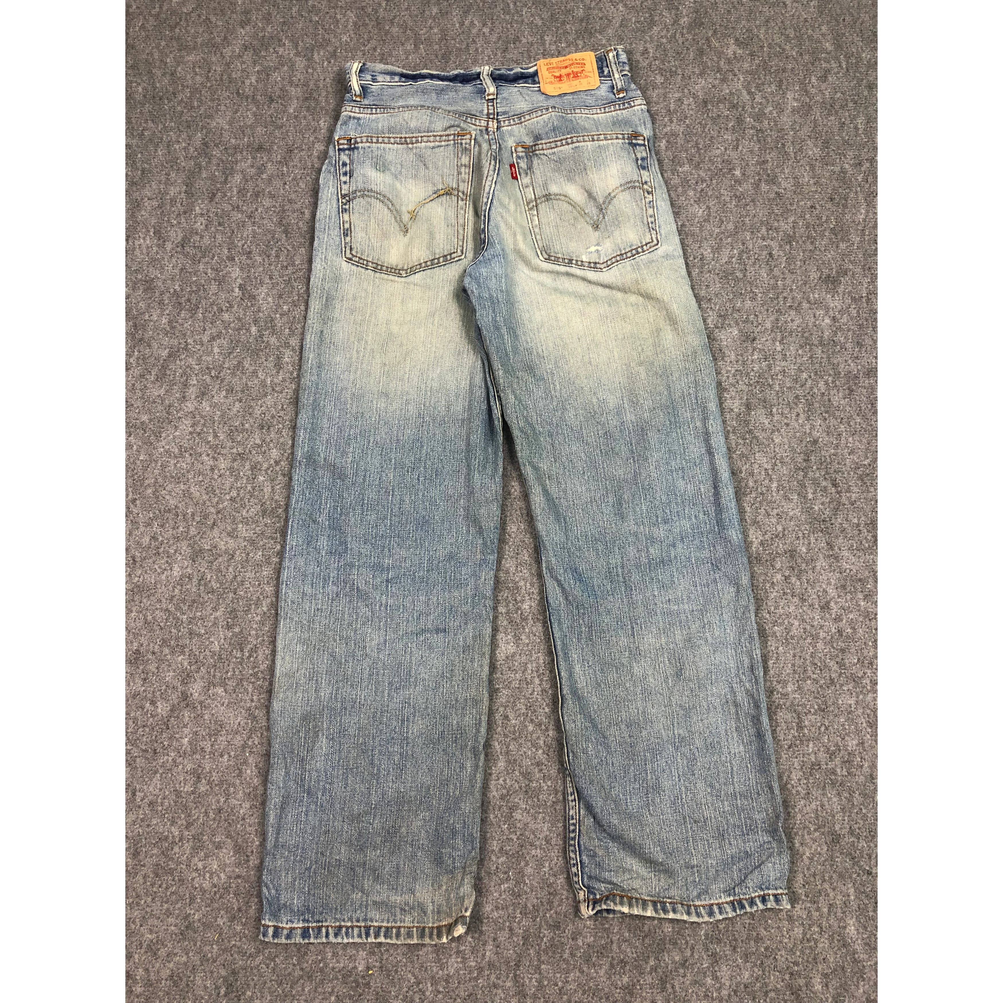 Levi's Vintage Levis 569 Loose Straight Cut Denim DP0188 Size US 28 / EU 44 - 2 Thumbnail
