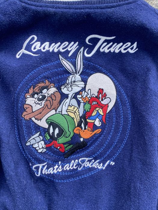 Vintage Vintage Looney Tunes Varsity Jacket | Grailed