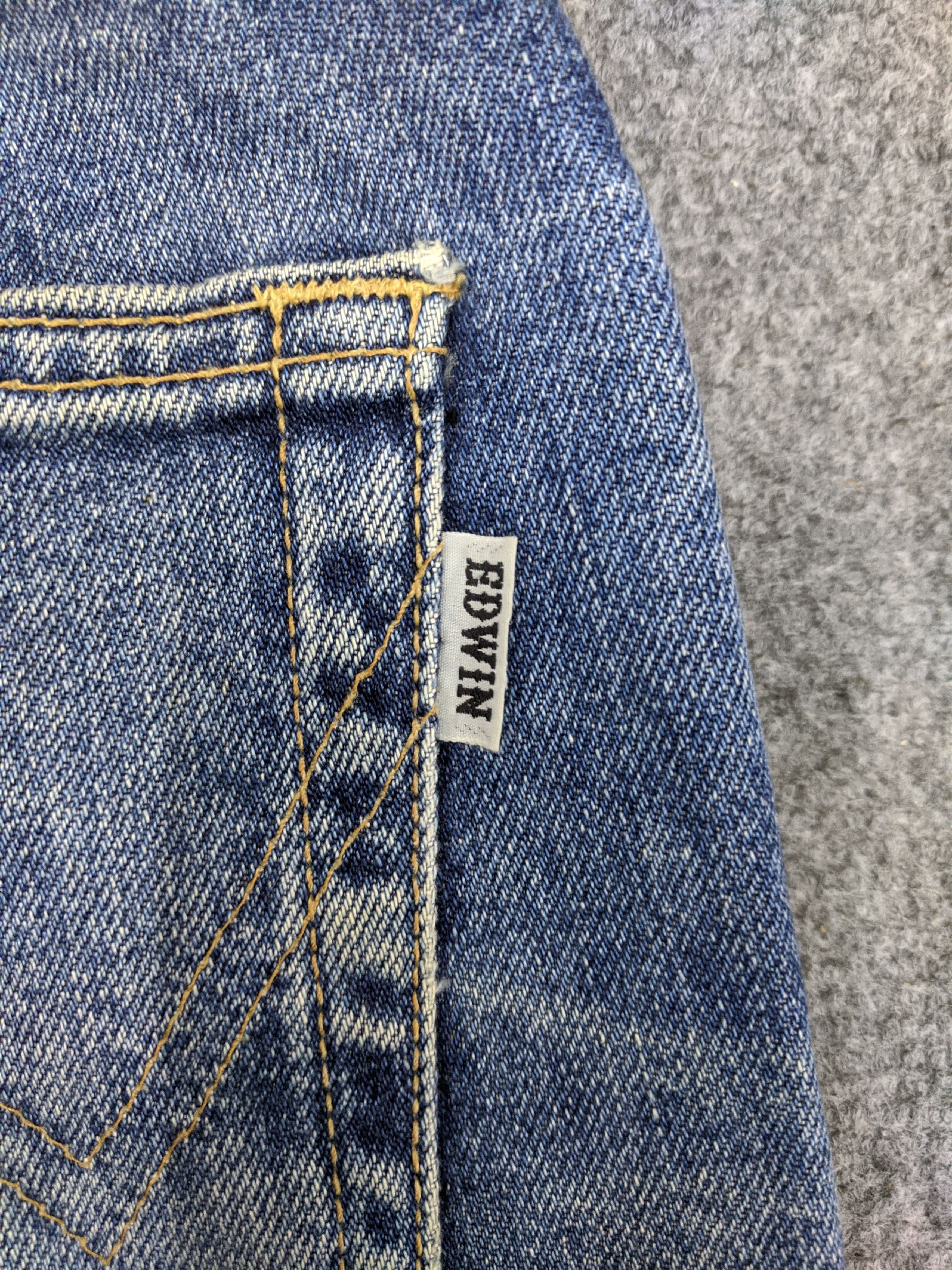 Edwin Vintage Edwin Leather Tag Jeans DP0662 Size US 28 / EU 44 - 14 Thumbnail