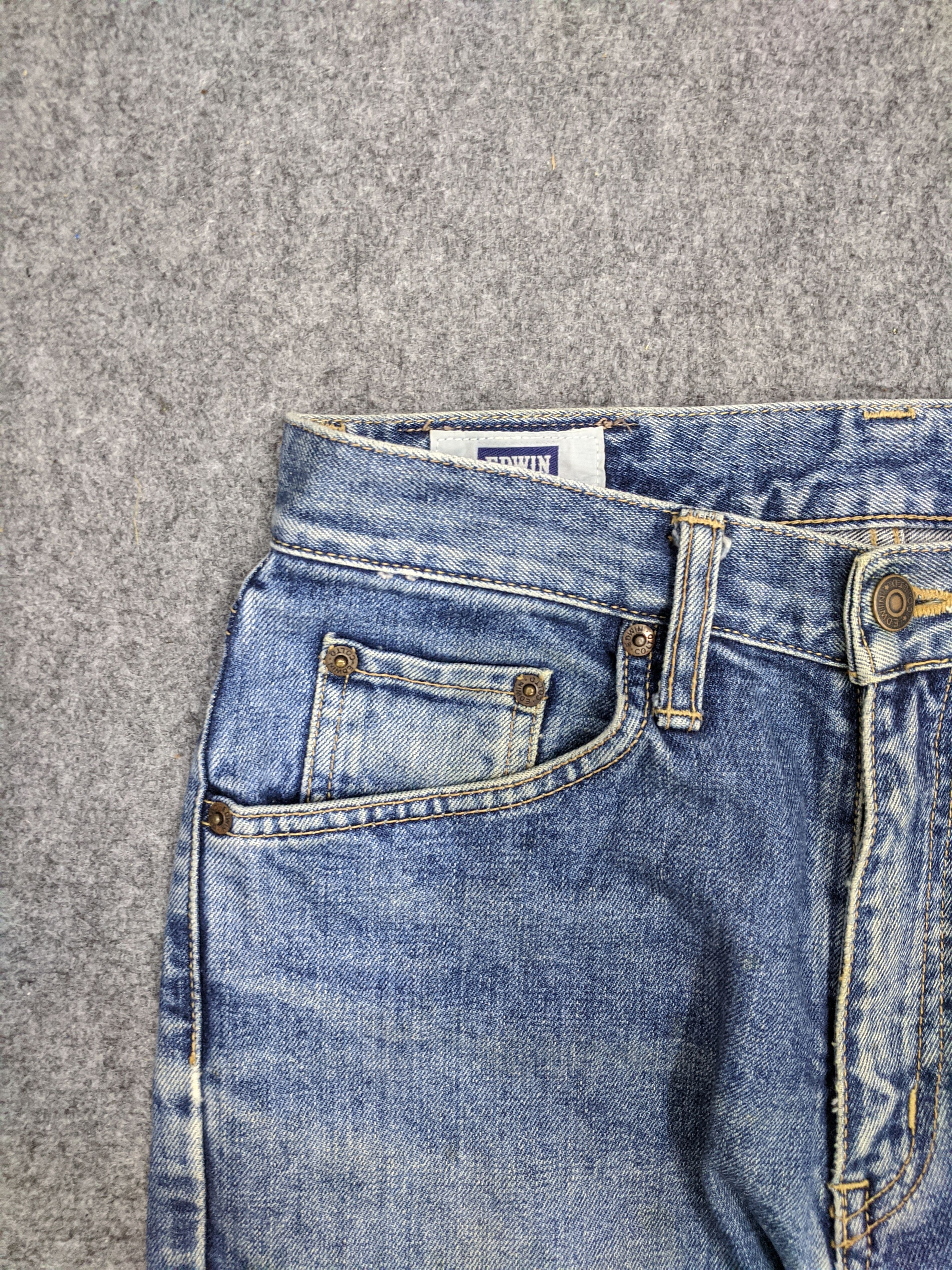 Edwin Vintage Edwin Leather Tag Jeans DP0662 Size US 28 / EU 44 - 9 Thumbnail