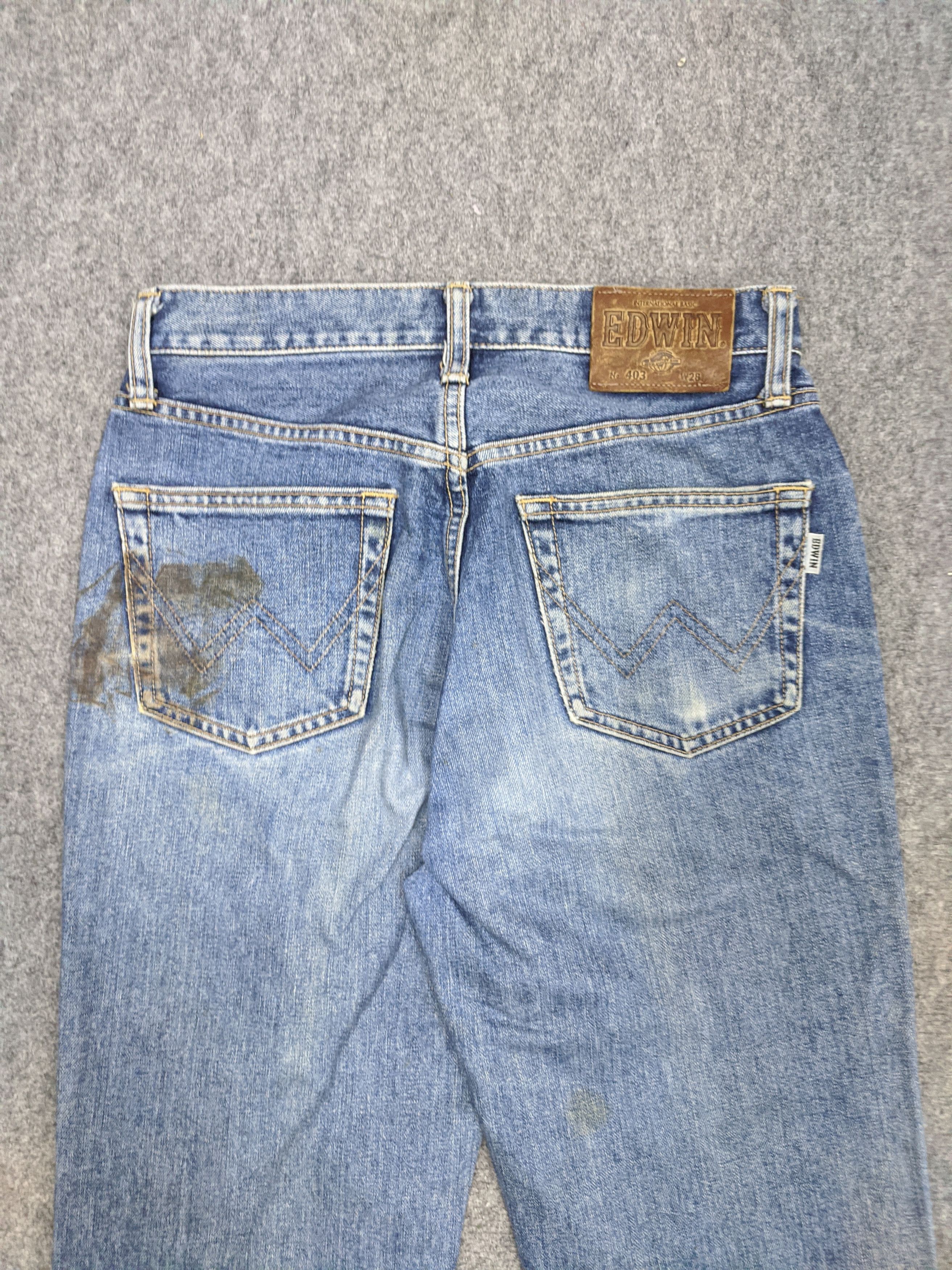 Edwin Vintage Edwin Leather Tag Jeans DP0662 Size US 28 / EU 44 - 4 Thumbnail