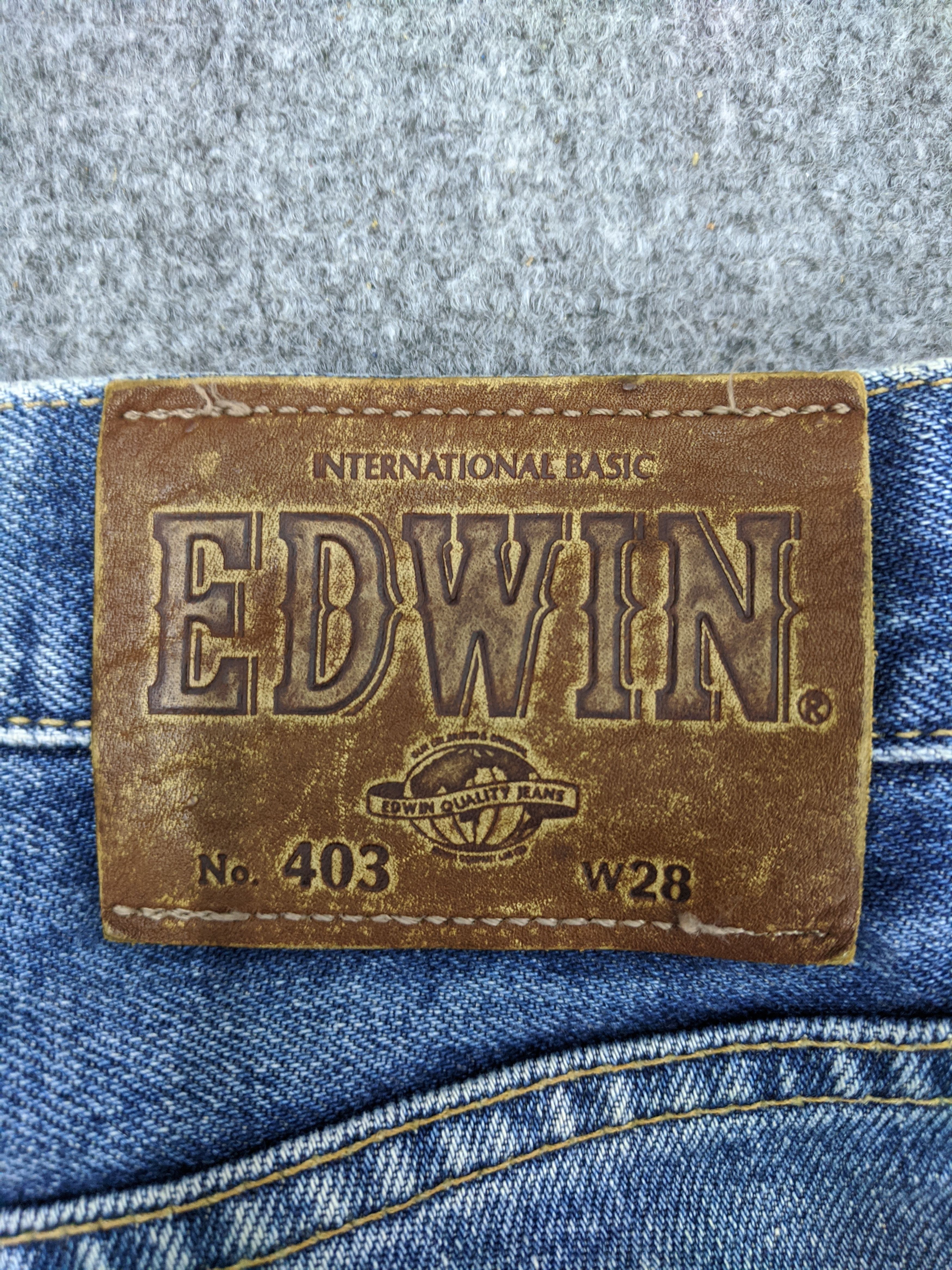 Edwin Vintage Edwin Leather Tag Jeans DP0662 Size US 28 / EU 44 - 5 Thumbnail