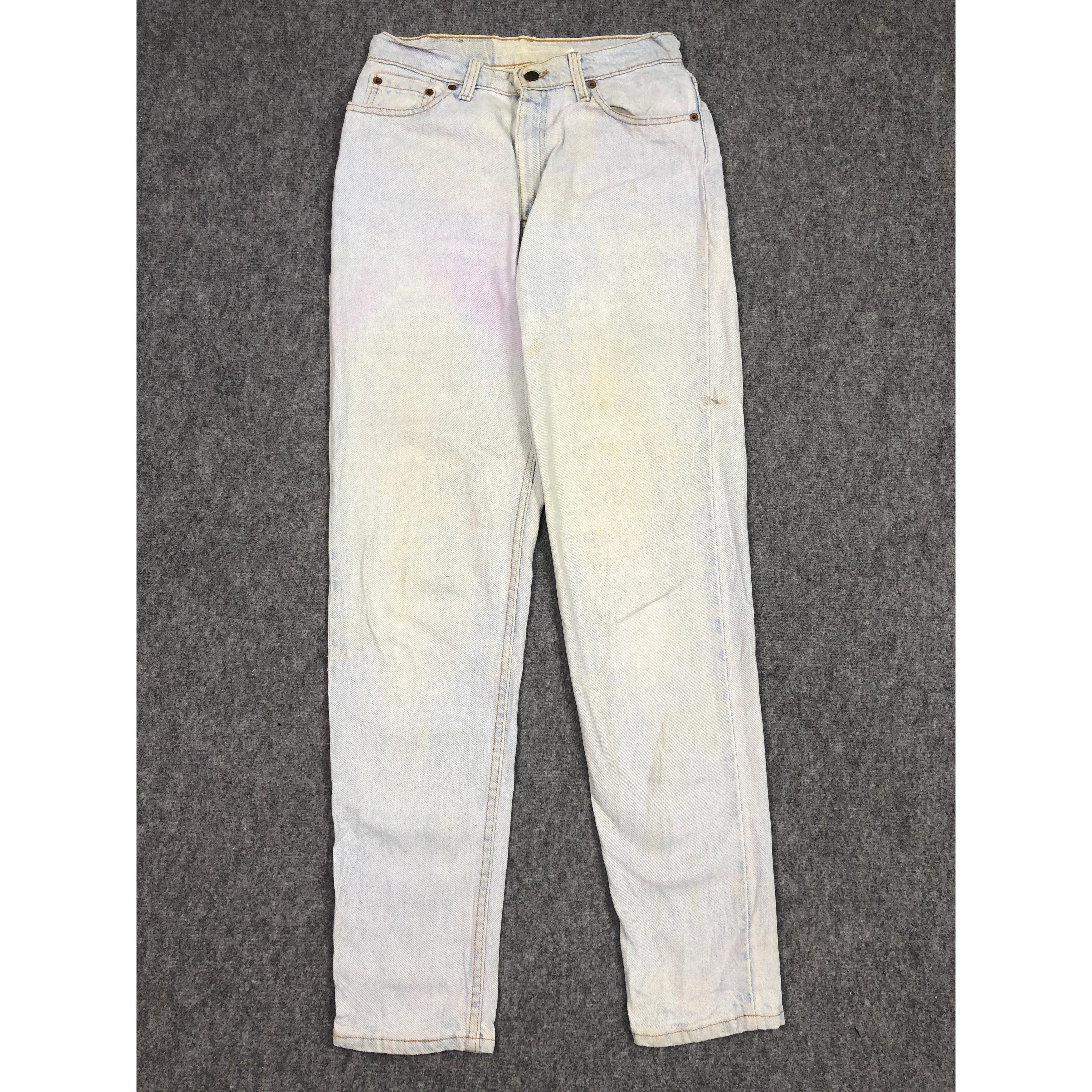 Levi's Vintage 90s Levis 512 Slim Fit Faded Blue Jeans DP0202 Size US 28 / EU 44 - 1 Thumbnail