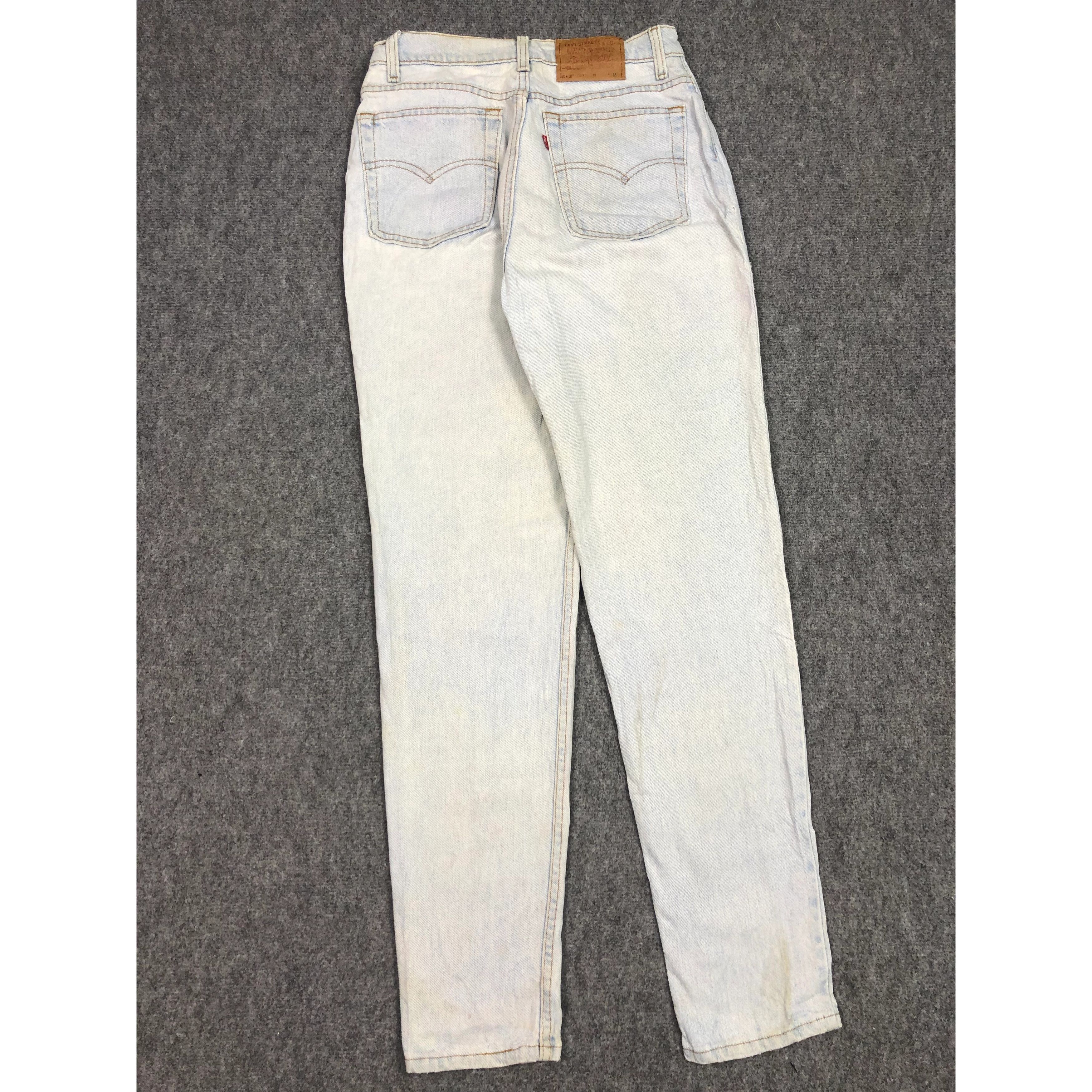Levi's Vintage 90s Levis 512 Slim Fit Faded Blue Jeans DP0202 Size US 28 / EU 44 - 2 Thumbnail