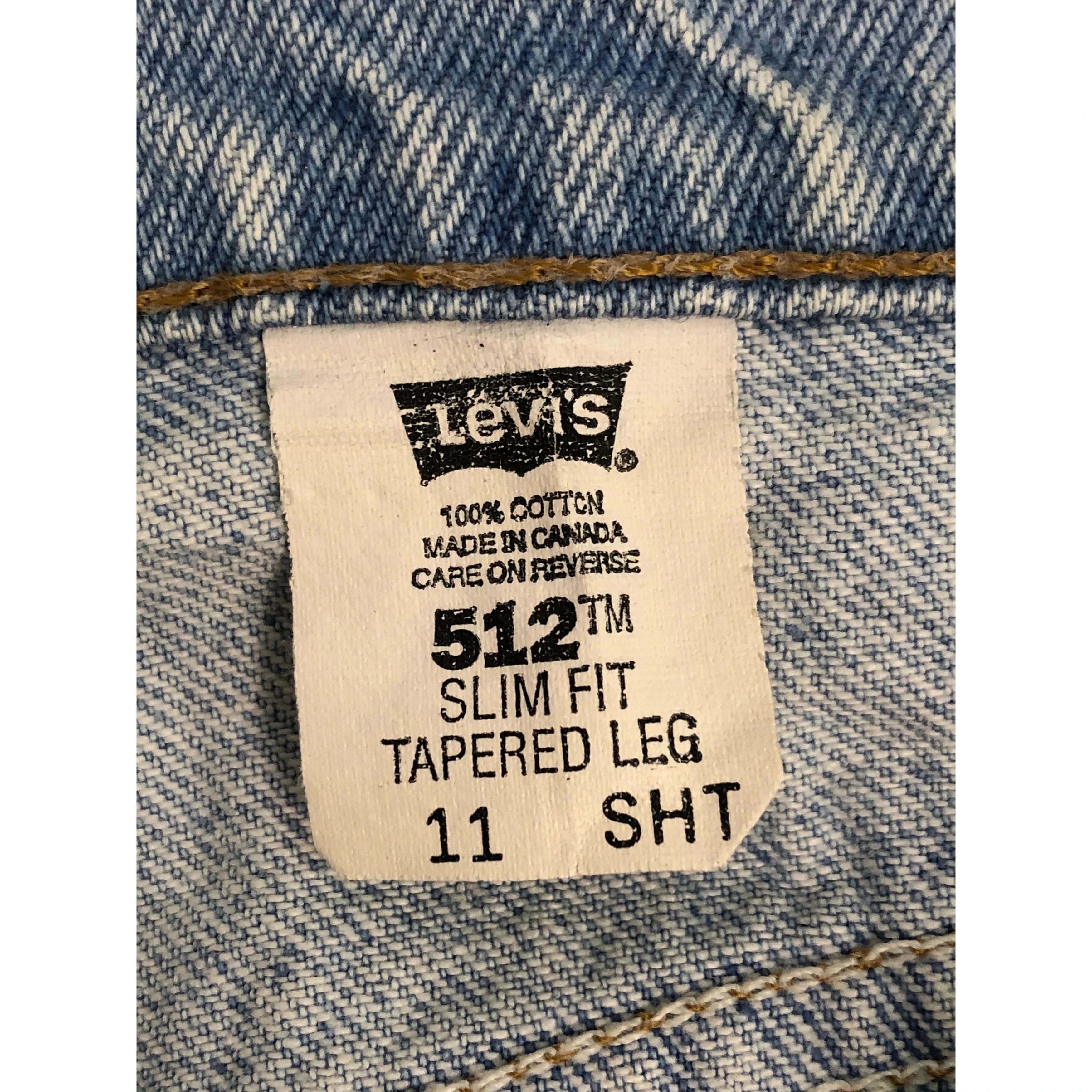 Other Vintage 90s Levis 512 Slim Fit Tapered Leg Denim DP0066 Size US 28 / EU 44 - 4 Thumbnail