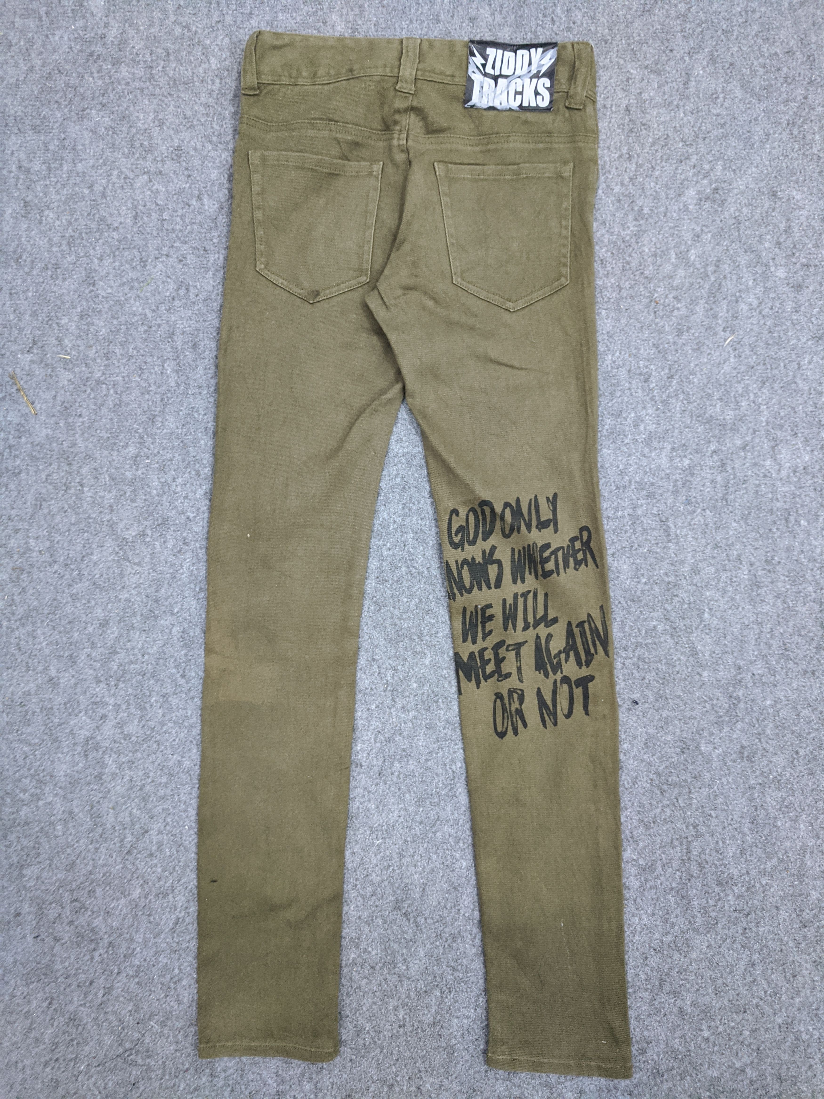 Japanese Brand Japanese Brand Ziddy Tracks Jeans DP0665 Size US 28 / EU 44 - 3 Thumbnail