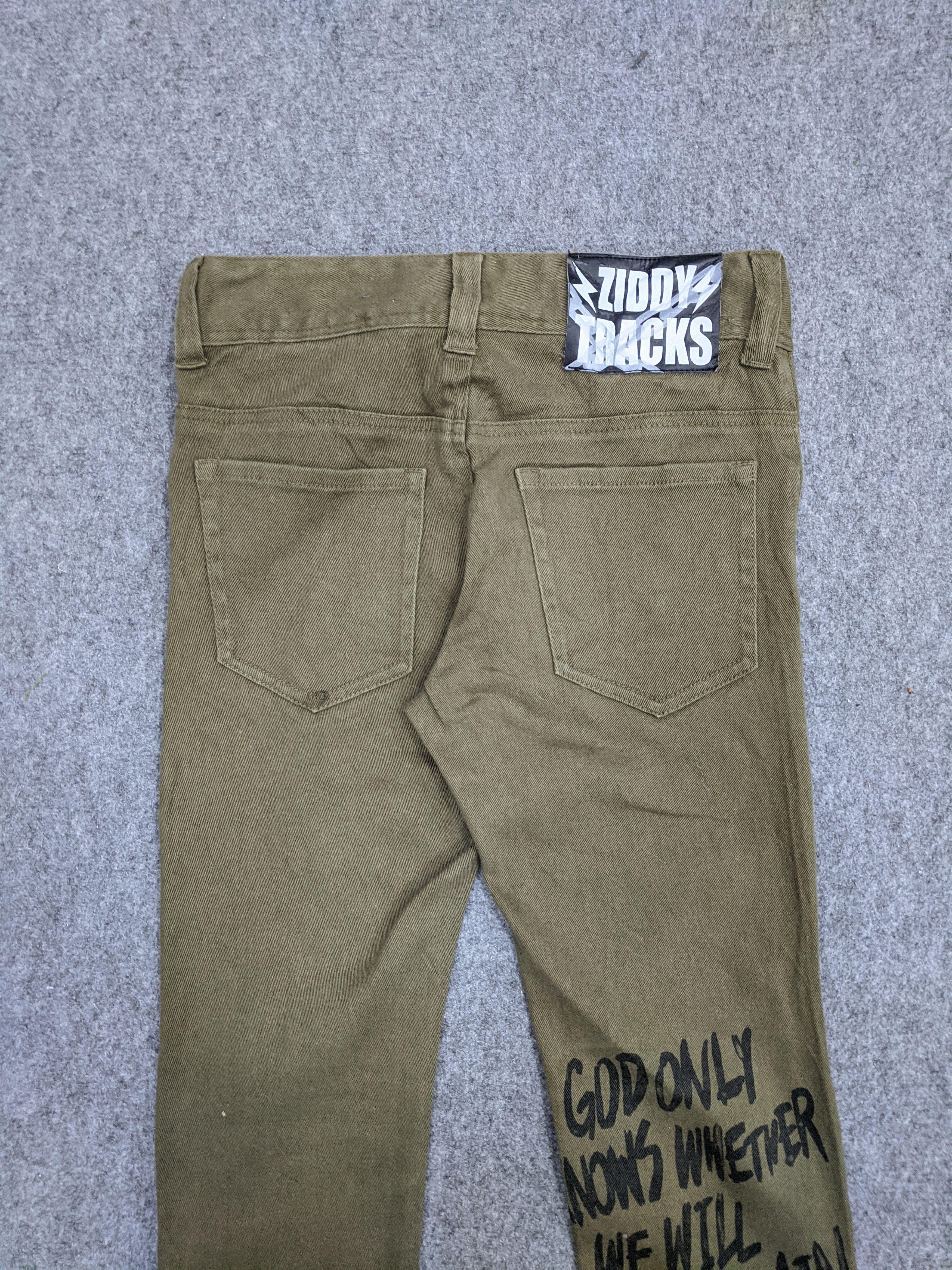 Japanese Brand Japanese Brand Ziddy Tracks Jeans DP0665 Size US 28 / EU 44 - 4 Thumbnail