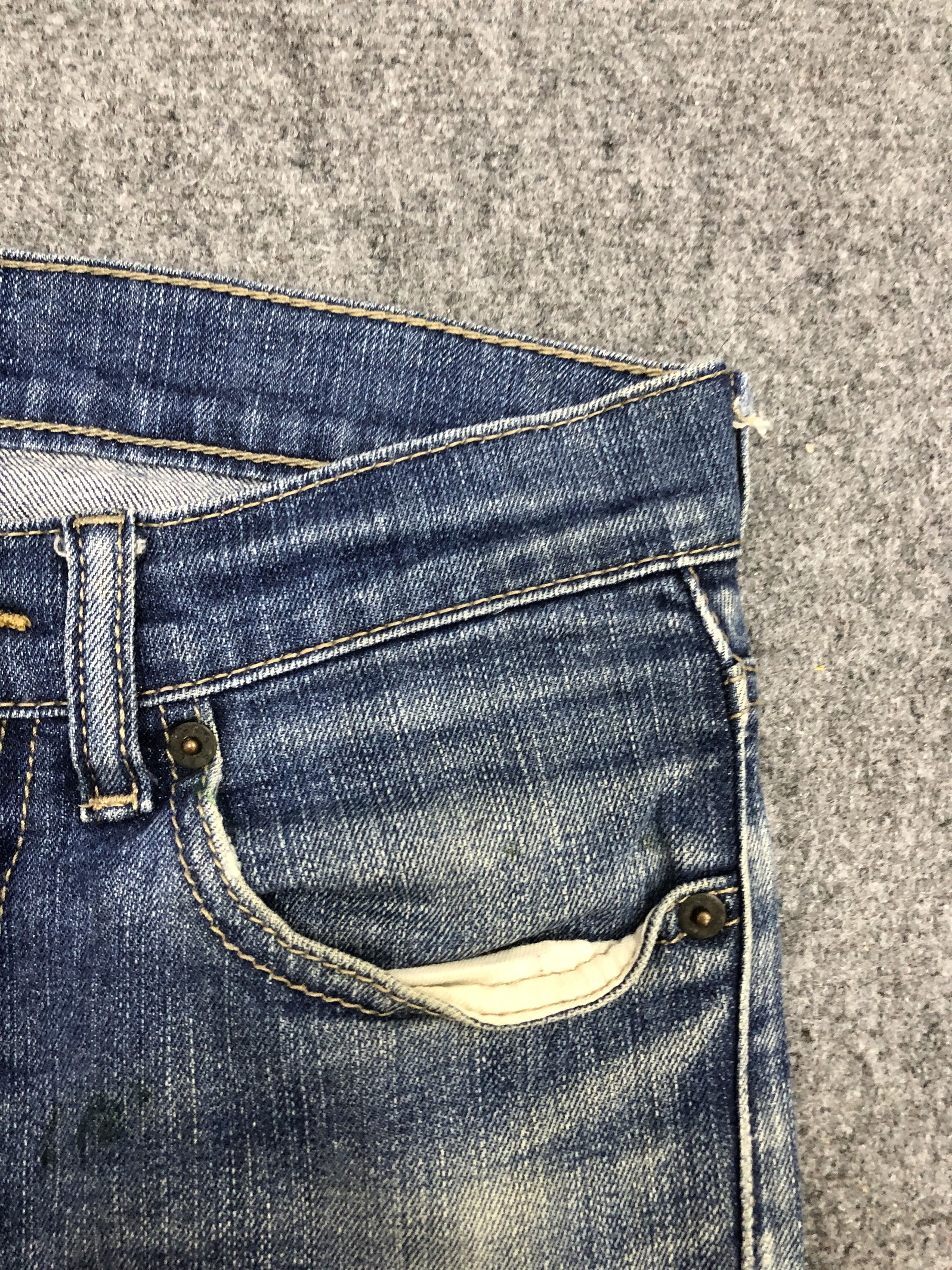 Levi's Vintage Levis 510 Skinny Light Blue Denim DP1284 Size US 28 / EU 44 - 6 Thumbnail