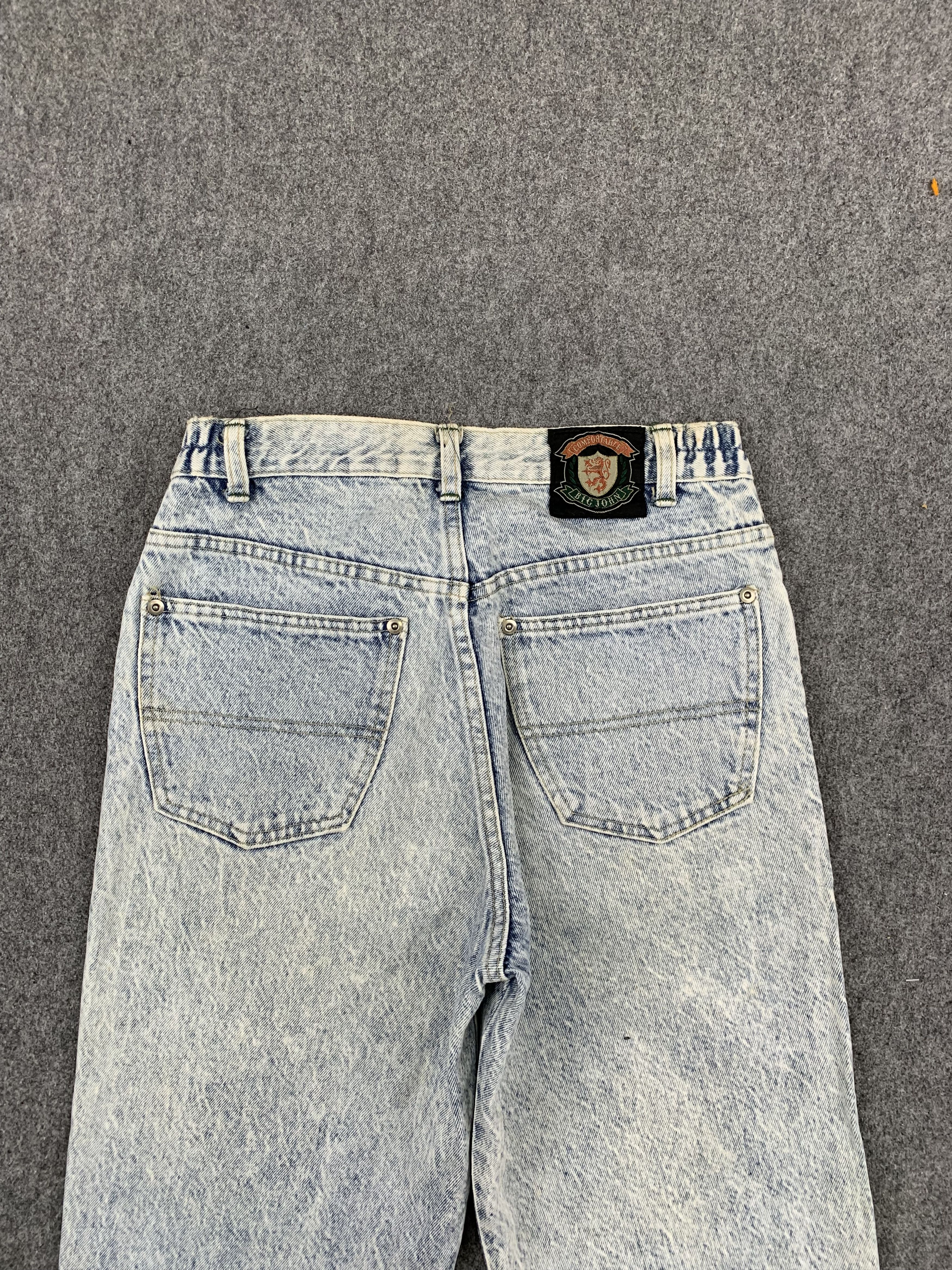 Big John Vintage Big John Acid Light Wash Jeans DP1814 Size US 28 / EU 44 - 4 Thumbnail