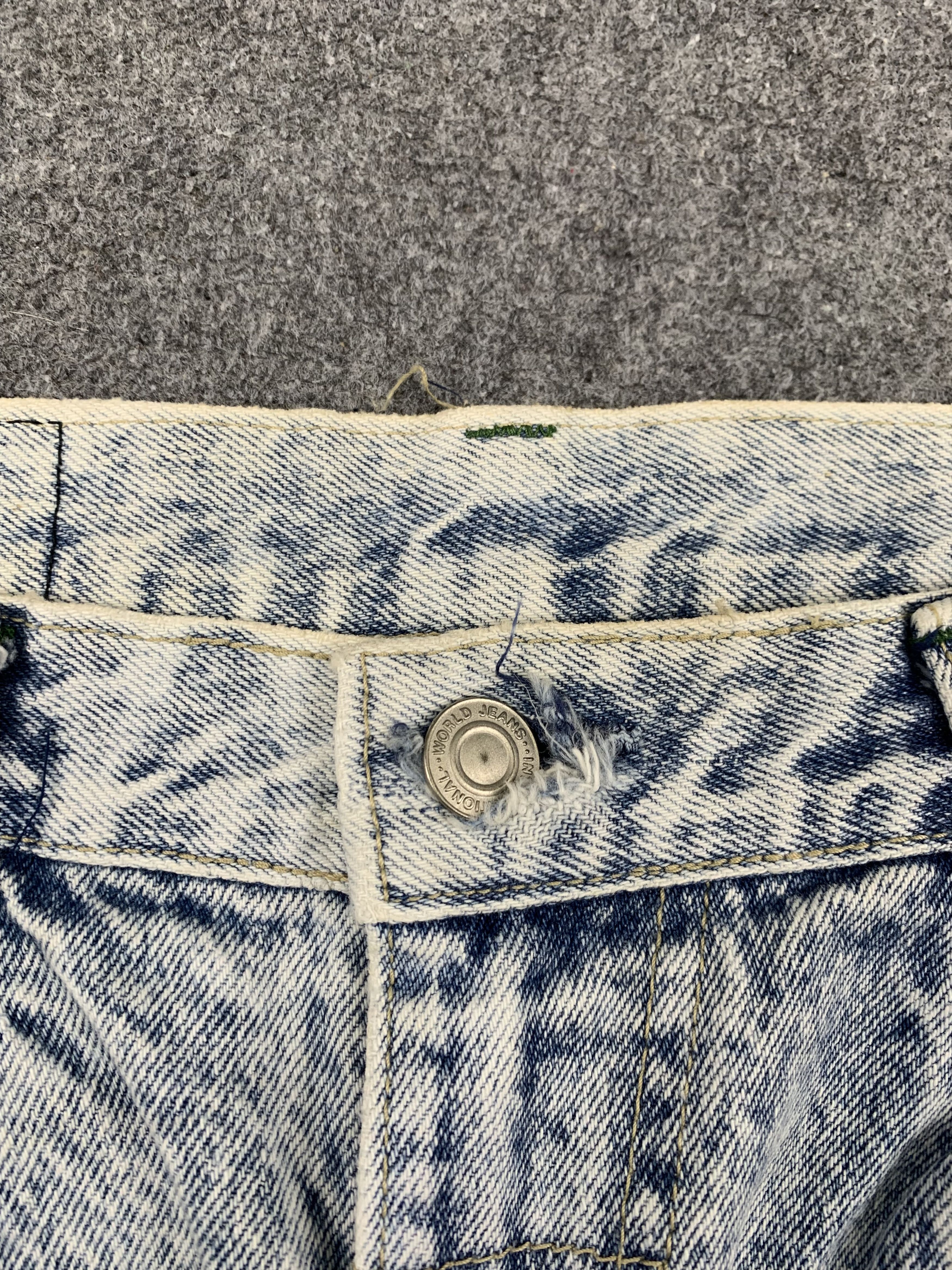 Big John Vintage Big John Acid Light Wash Jeans DP1814 Size US 28 / EU 44 - 10 Thumbnail