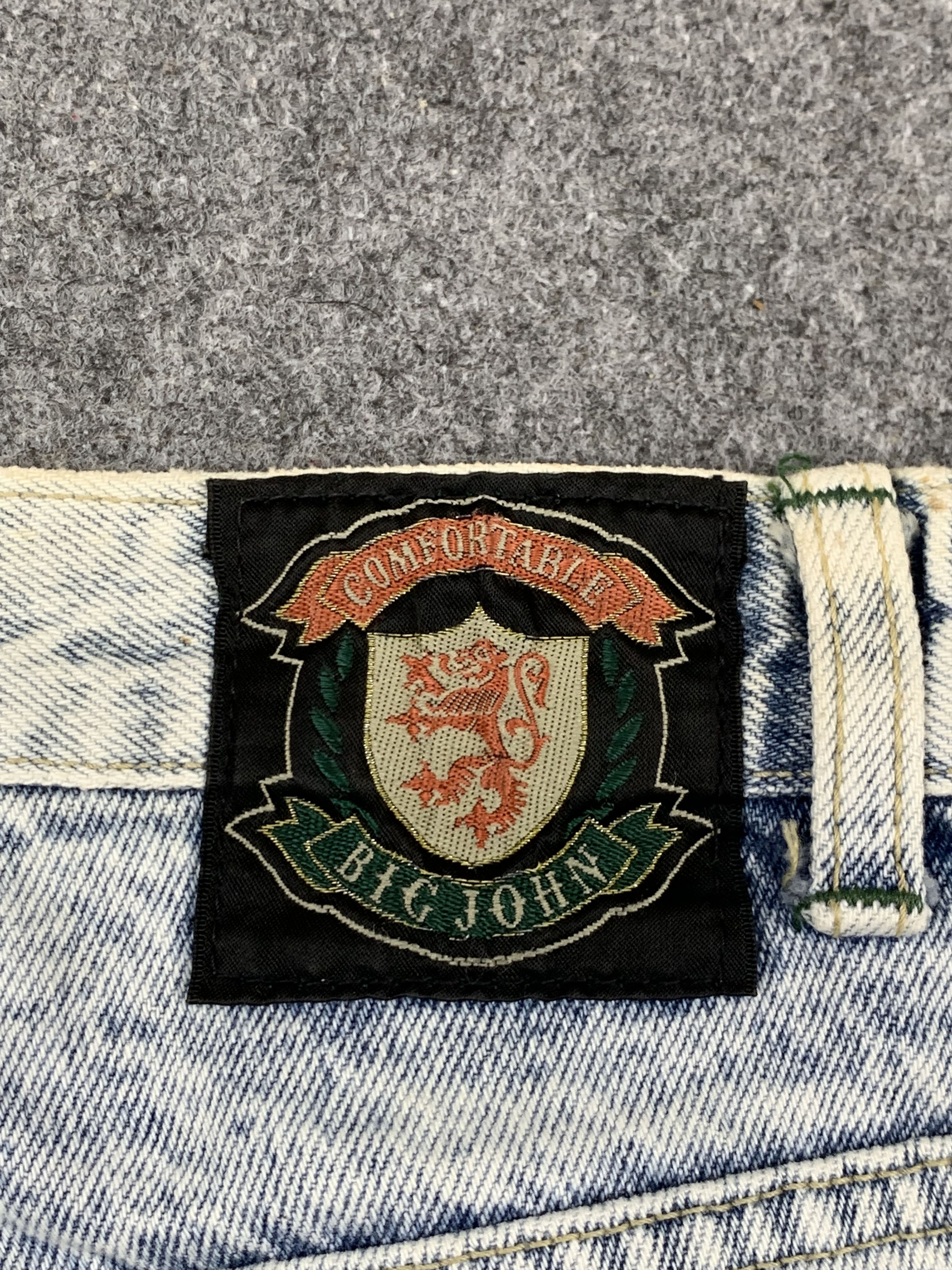 Big John Vintage Big John Acid Light Wash Jeans DP1814 Size US 28 / EU 44 - 5 Thumbnail
