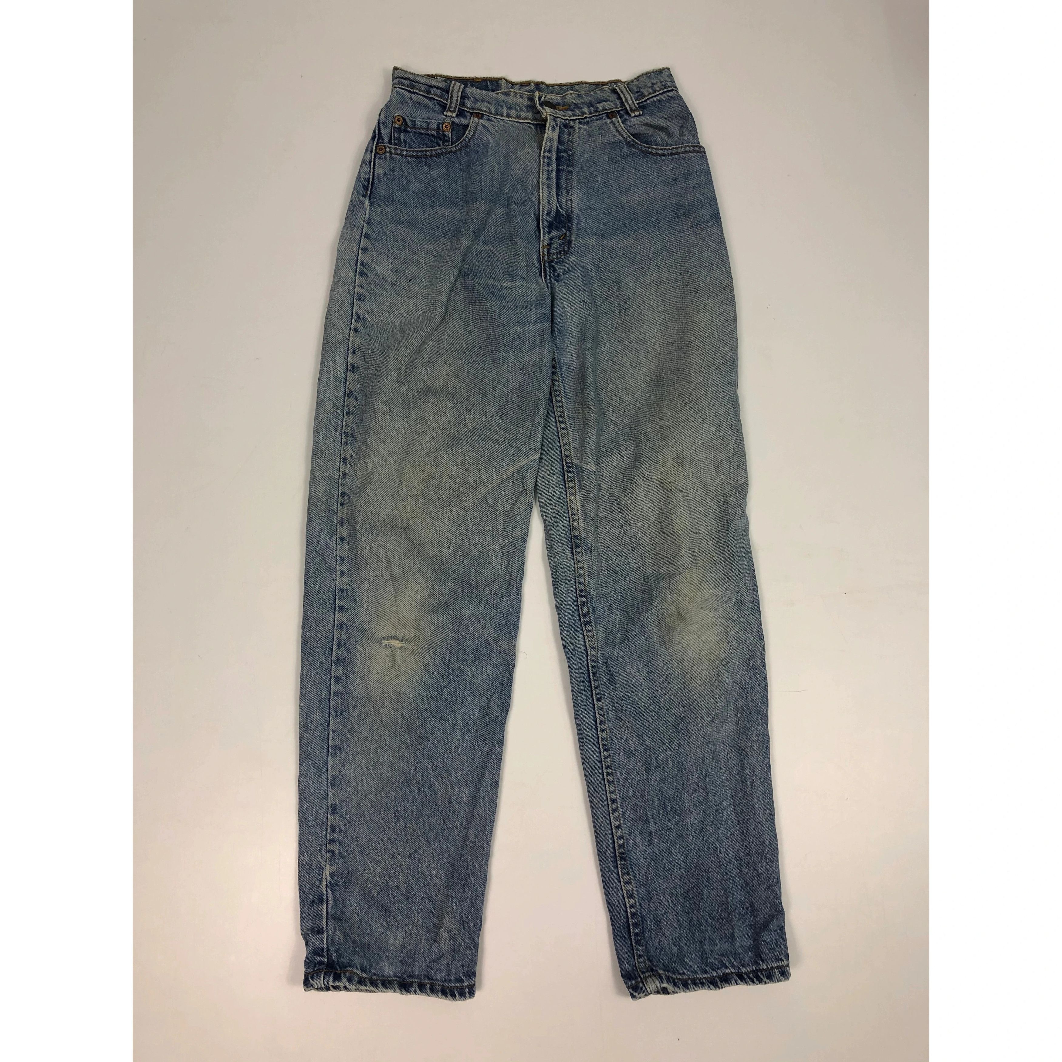 Levi's Vintage 80s Levis Distressed Denim Lightwash DP0058 Size US 28 / EU 44 - 1 Thumbnail