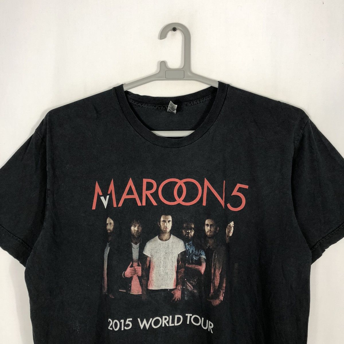 Band Tees × Vintage 🔥Rare🔥2015 Maroon 5 Line Up World Tour Promo Tee Size US XL / EU 56 / 4 - 2 Thumbnail