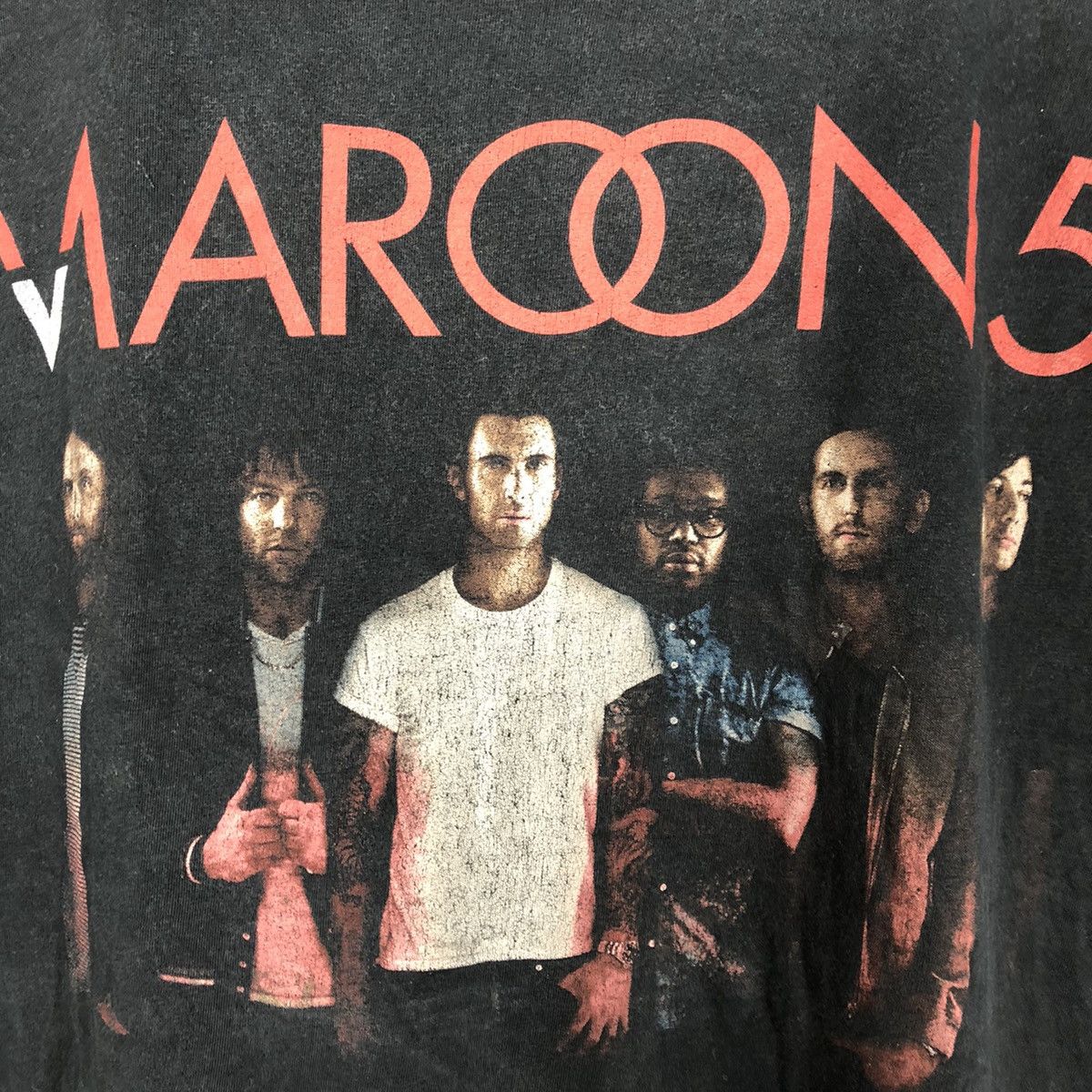 Band Tees × Vintage 🔥Rare🔥2015 Maroon 5 Line Up World Tour Promo Tee Size US XL / EU 56 / 4 - 4 Thumbnail