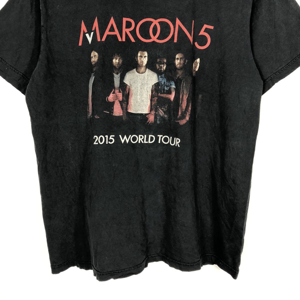 Band Tees × Vintage 🔥Rare🔥2015 Maroon 5 Line Up World Tour Promo Tee Size US XL / EU 56 / 4 - 3 Thumbnail