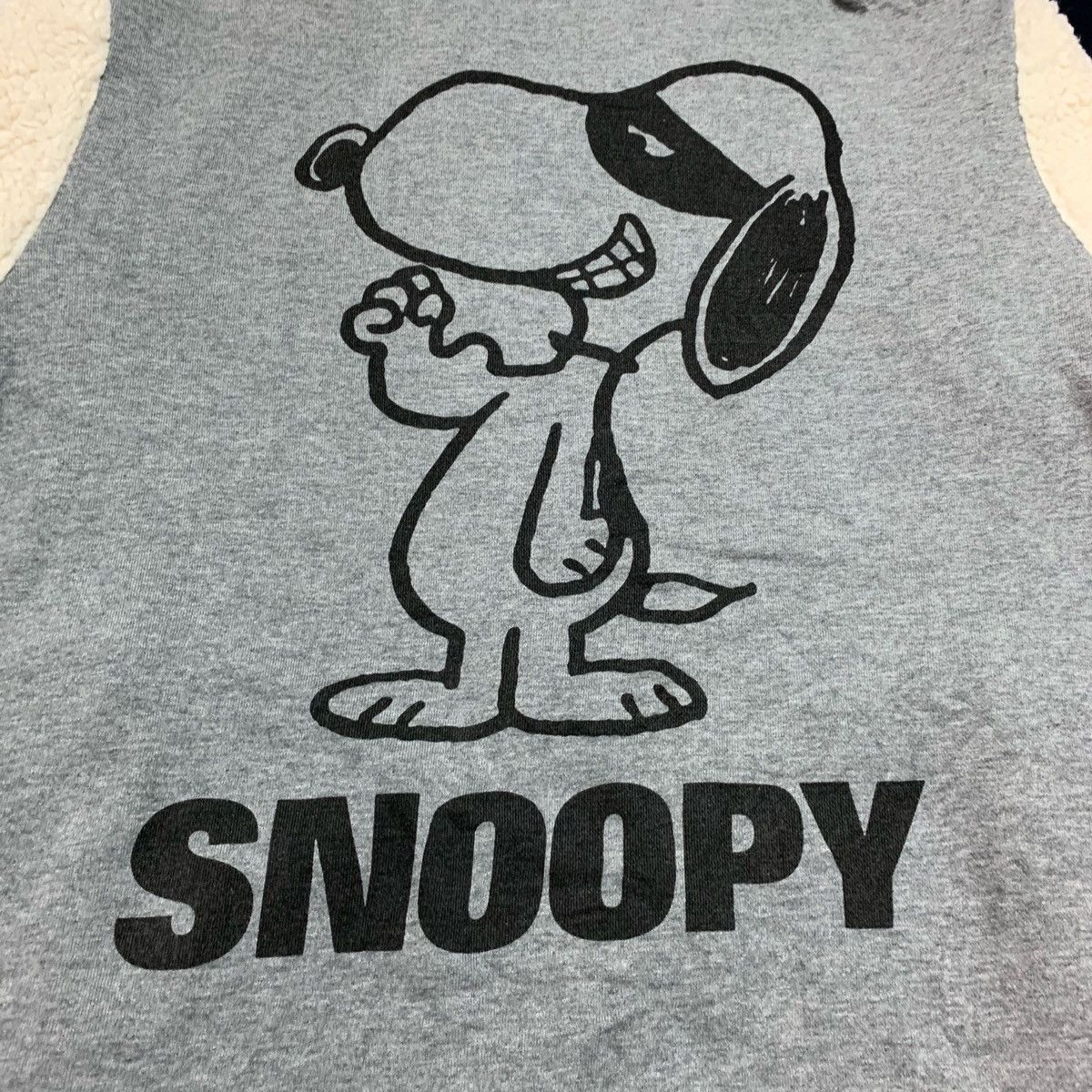 Peanuts × Universal Studios Peanuts Snoopy Varsity Style Sherpa Jacket Zipper Size US M / EU 48-50 / 2 - 9 Thumbnail