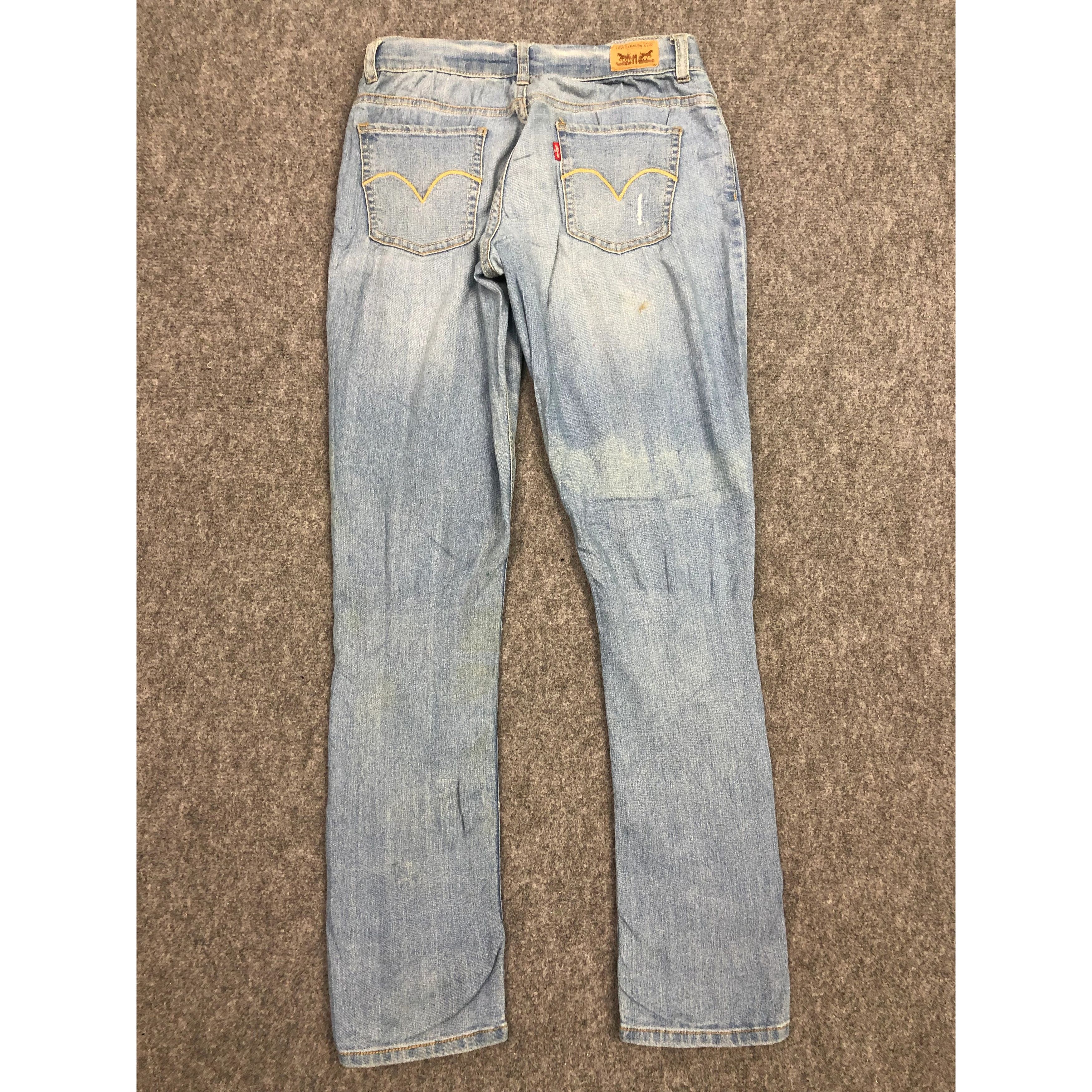 Levi's Vintage Levis Blue Faded Denim DP0301 Size US 28 / EU 44 - 2 Thumbnail