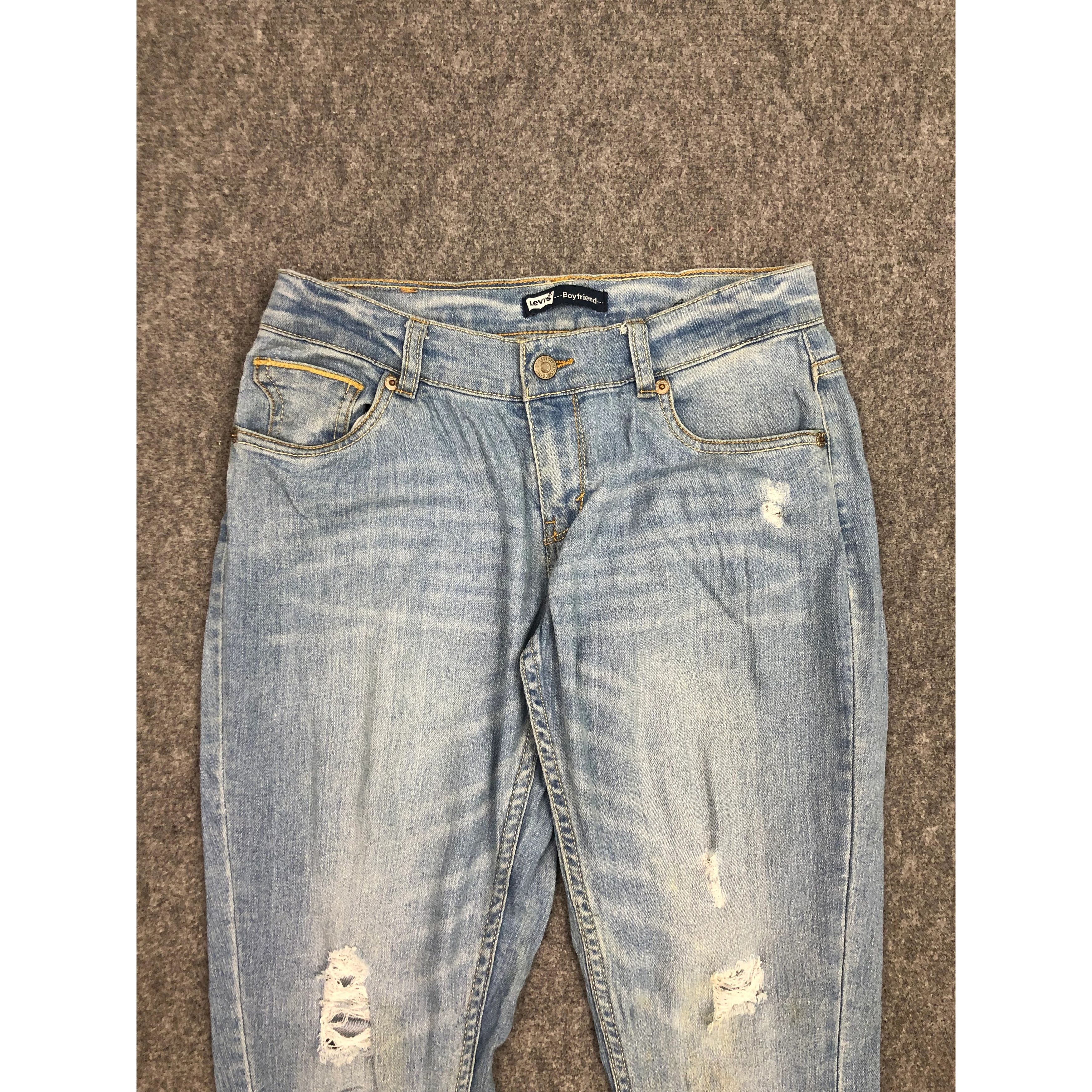 Levi's Vintage Levis Blue Faded Denim DP0301 Size US 28 / EU 44 - 3 Thumbnail