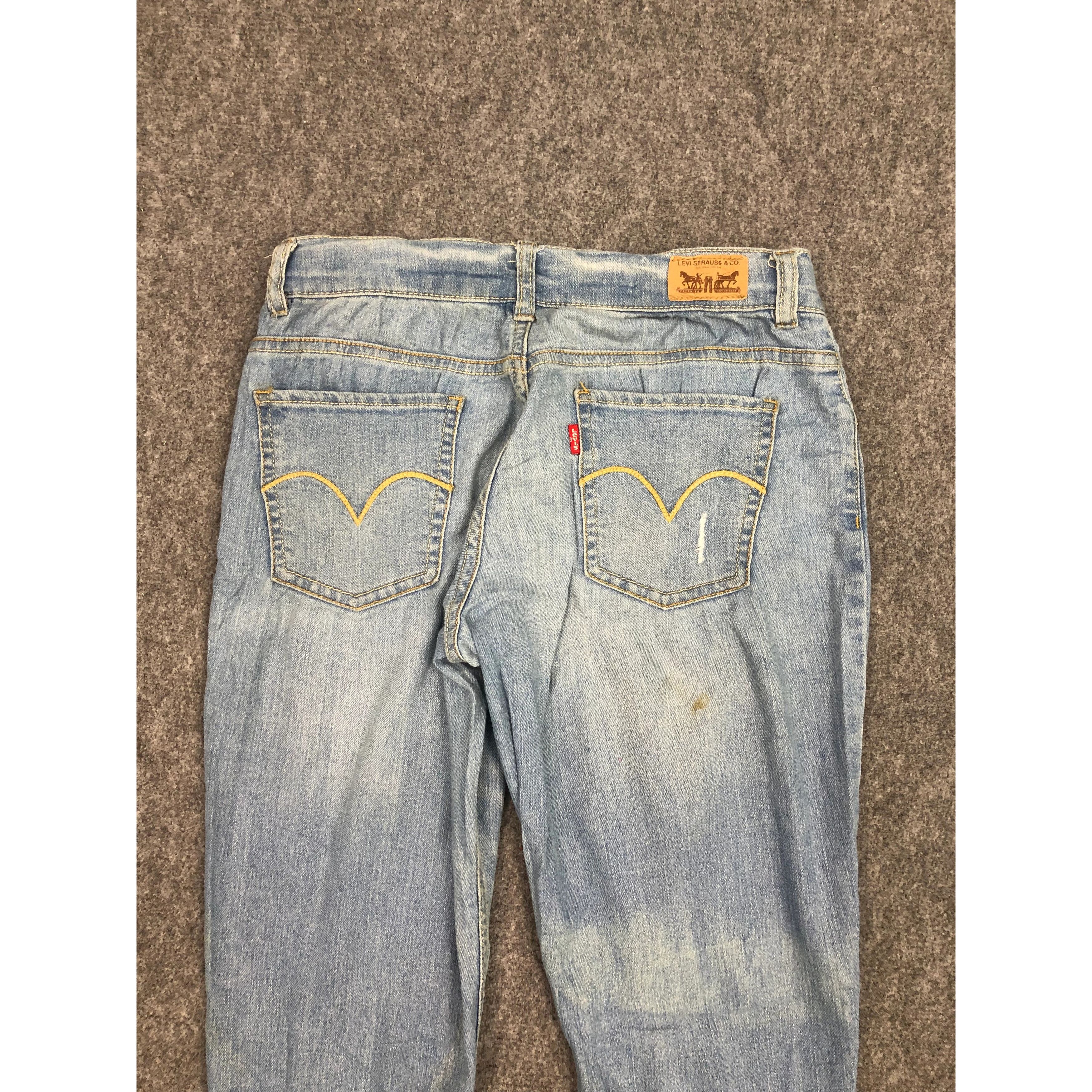 Levi's Vintage Levis Blue Faded Denim DP0301 Size US 28 / EU 44 - 4 Thumbnail