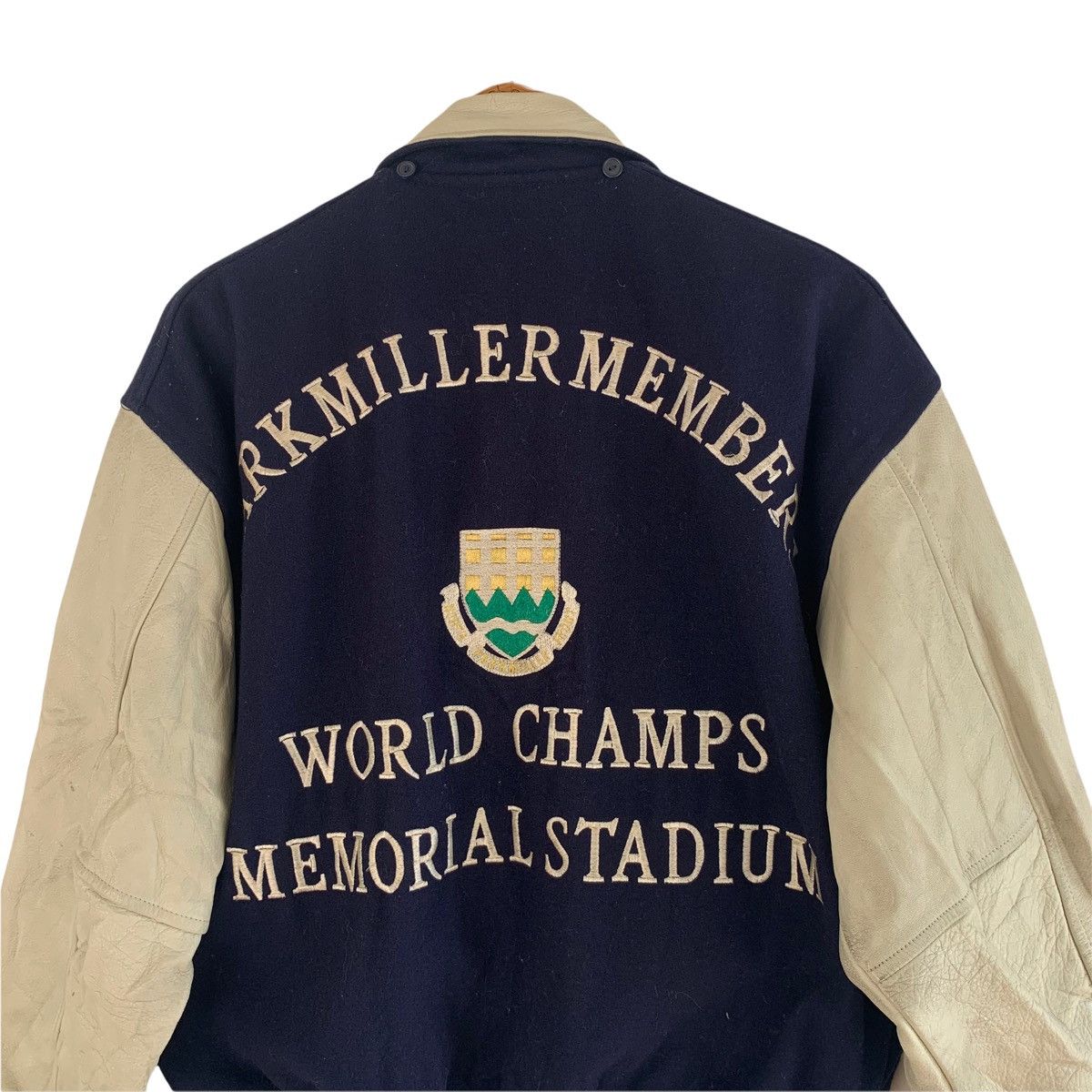 Vintage Haward Team Park Miller Staff Wool Varsity Jacket Size US L / EU 52-54 / 3 - 11 Thumbnail