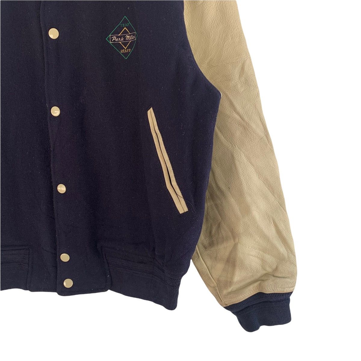 Vintage Haward Team Park Miller Staff Wool Varsity Jacket Size US L / EU 52-54 / 3 - 5 Thumbnail