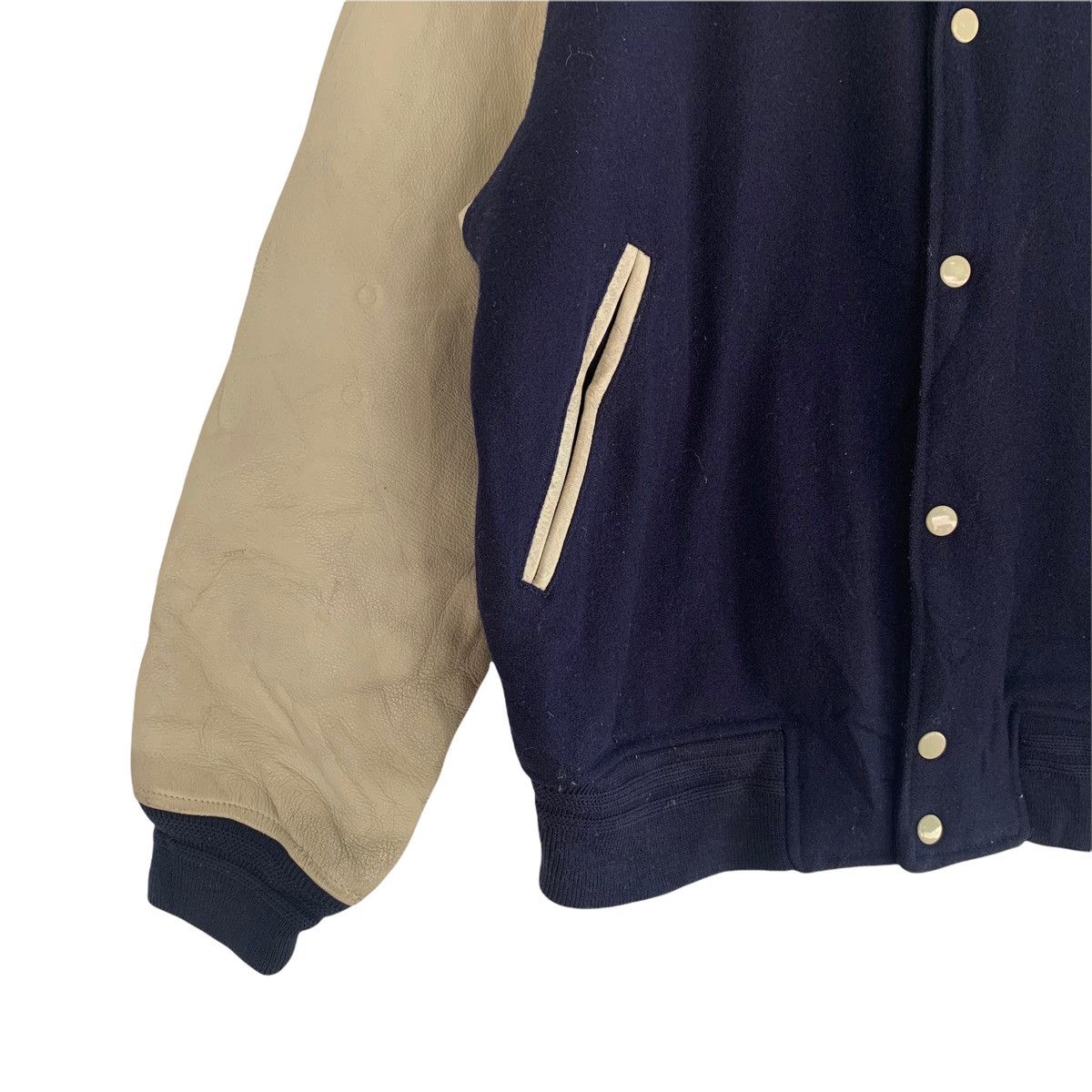 Vintage Haward Team Park Miller Staff Wool Varsity Jacket Size US L / EU 52-54 / 3 - 4 Thumbnail